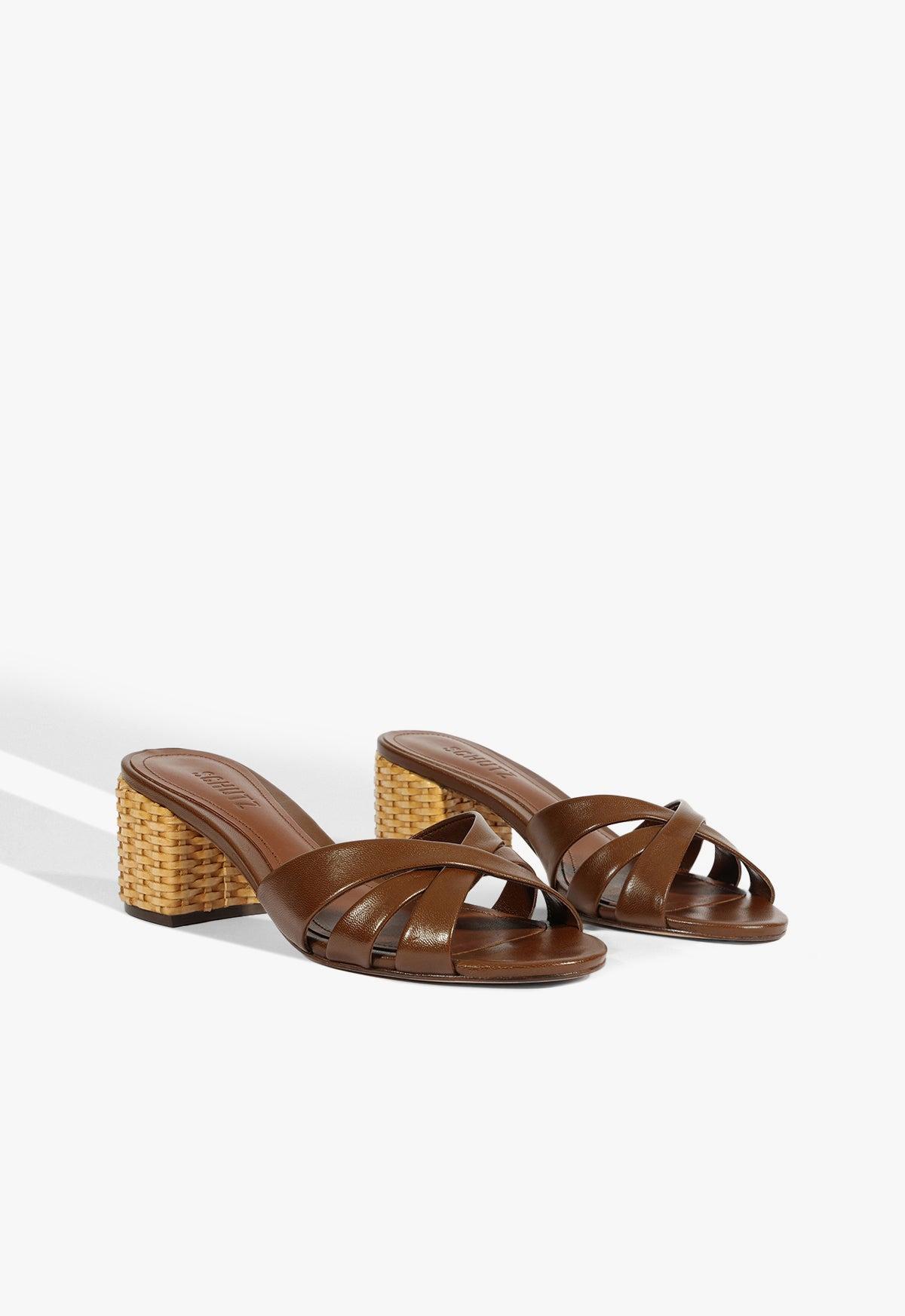 Keefa Straw Mule Sandal Product Image