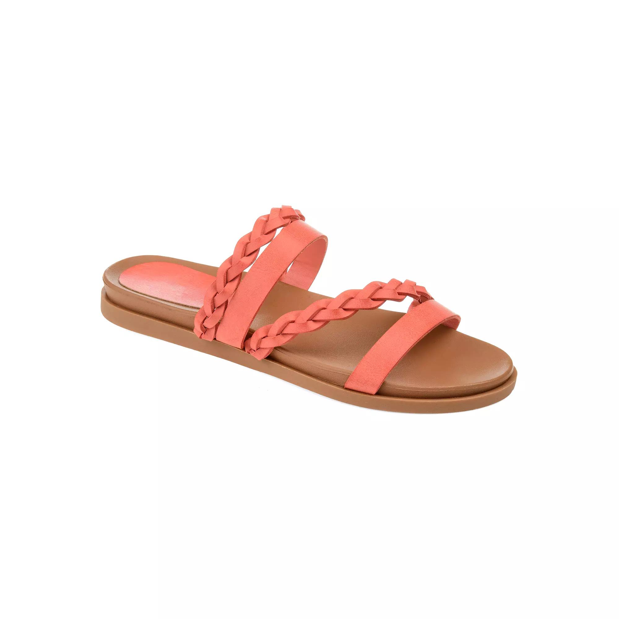Journee Colette Womens Sandals Pink Product Image
