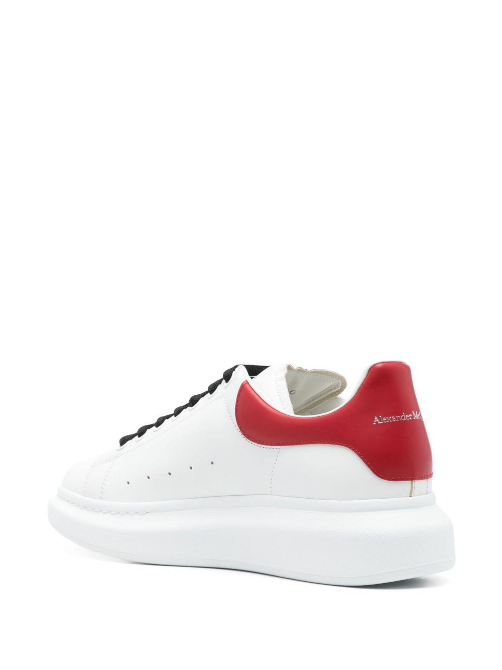 Oversize leather sneakers  Product Image