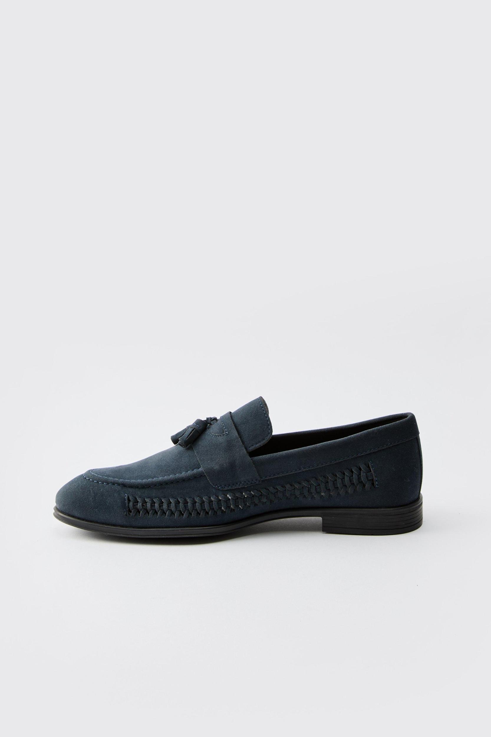 Tassel Weave Loafer | boohooMAN USA Product Image