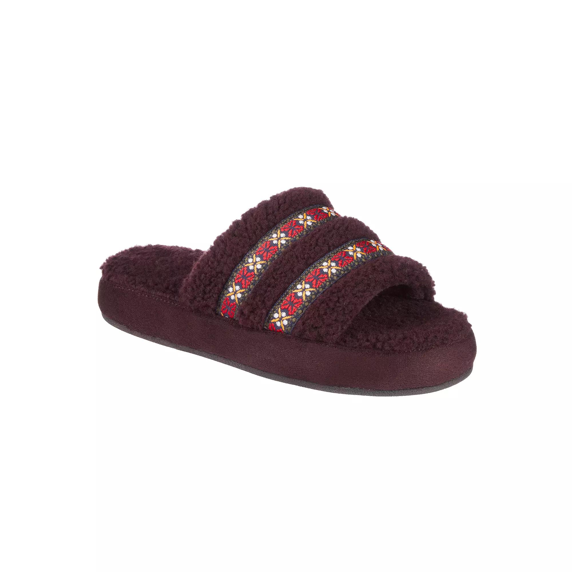 isotoner Clara Memory Foam Women's Slide Slippers,  Product Image