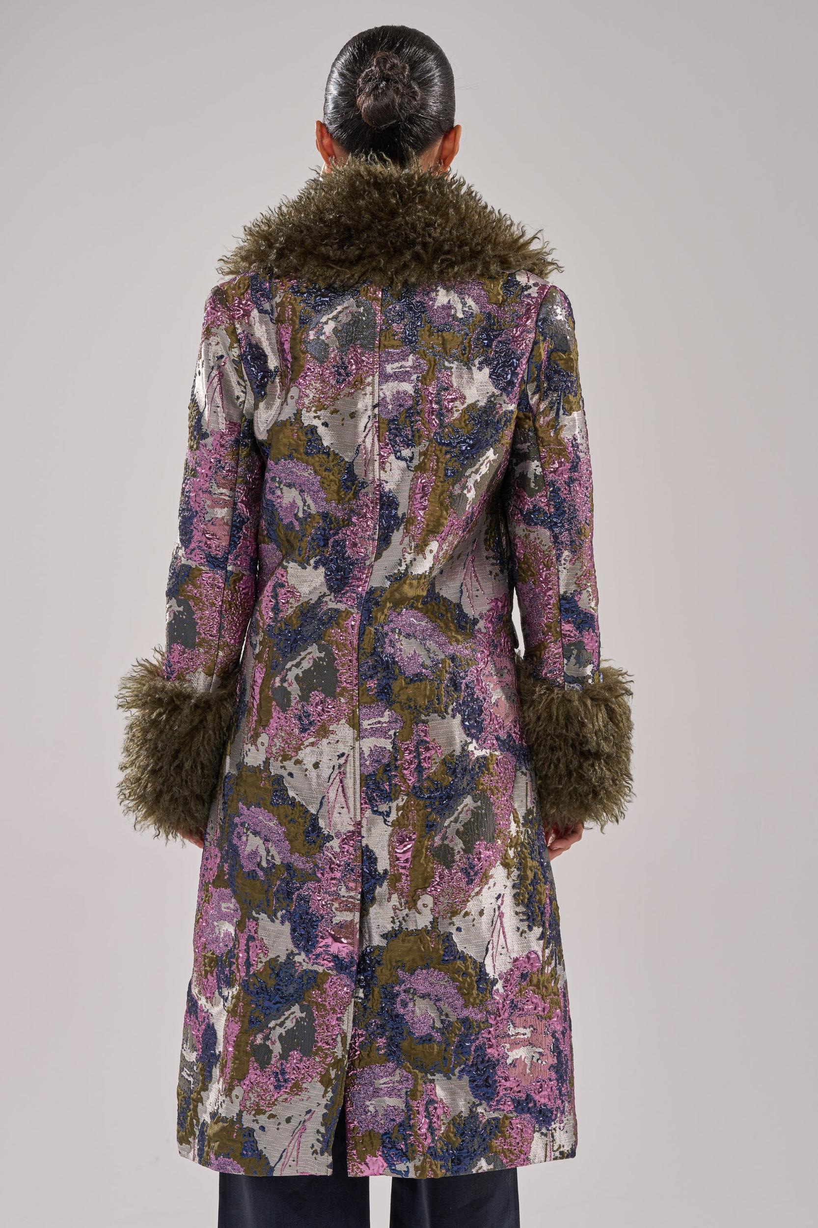 GEORGINA BROCADE TRENCH Product Image