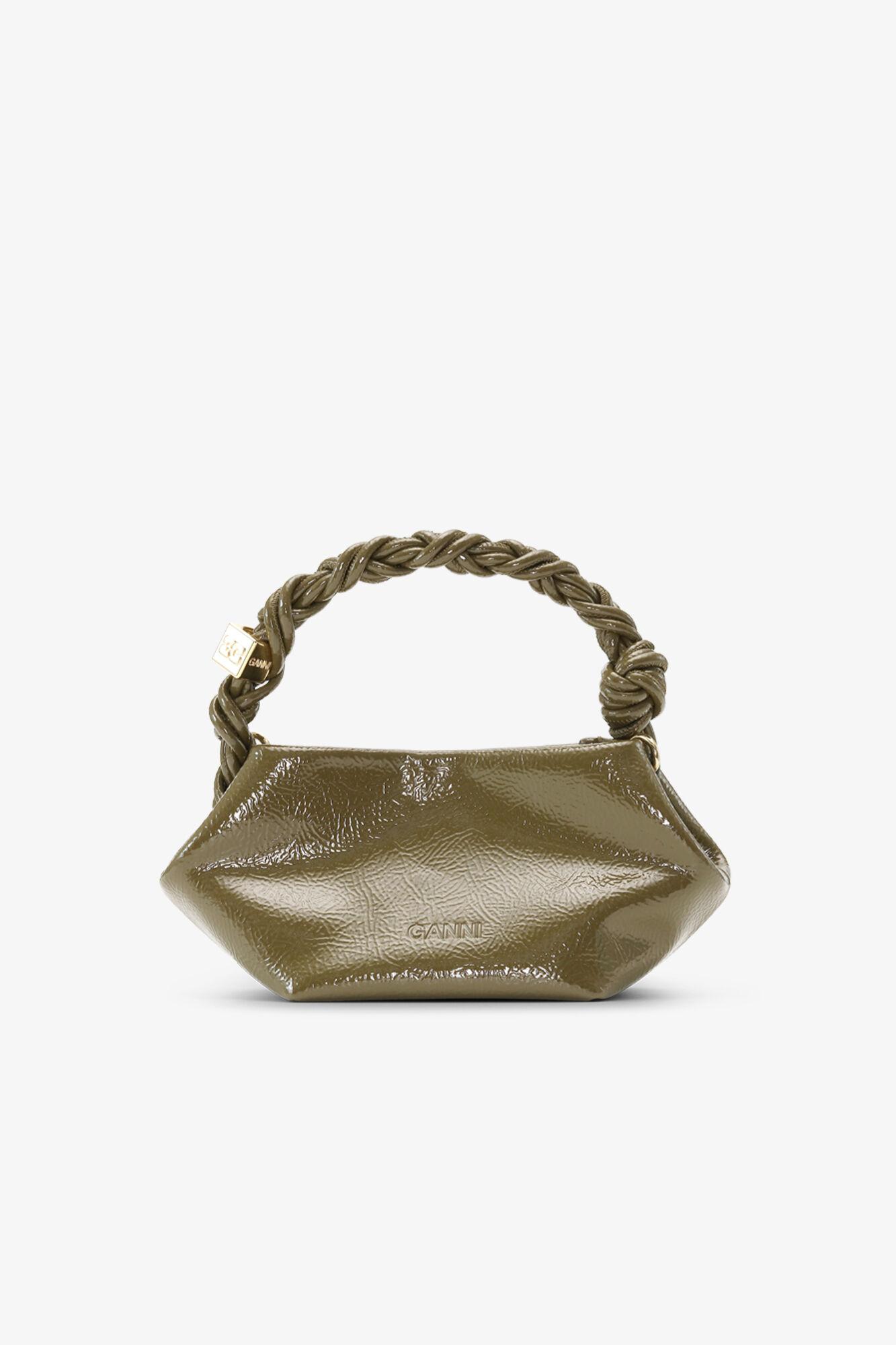 Olive Green Mini GANNI Bou Bag Product Image