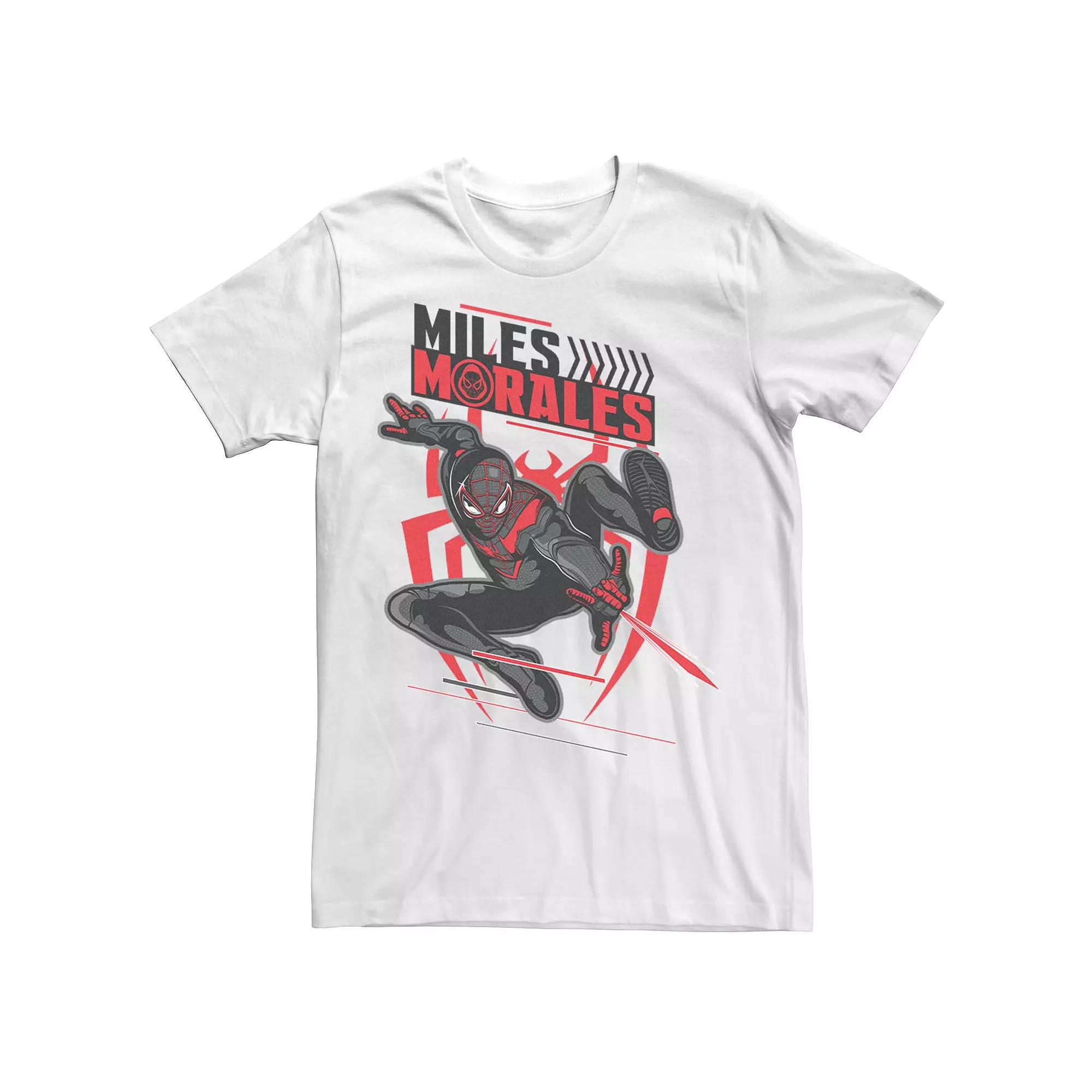 Men's Marvel Spider-Man Miles Morales Action Leap Tee,  Product Image