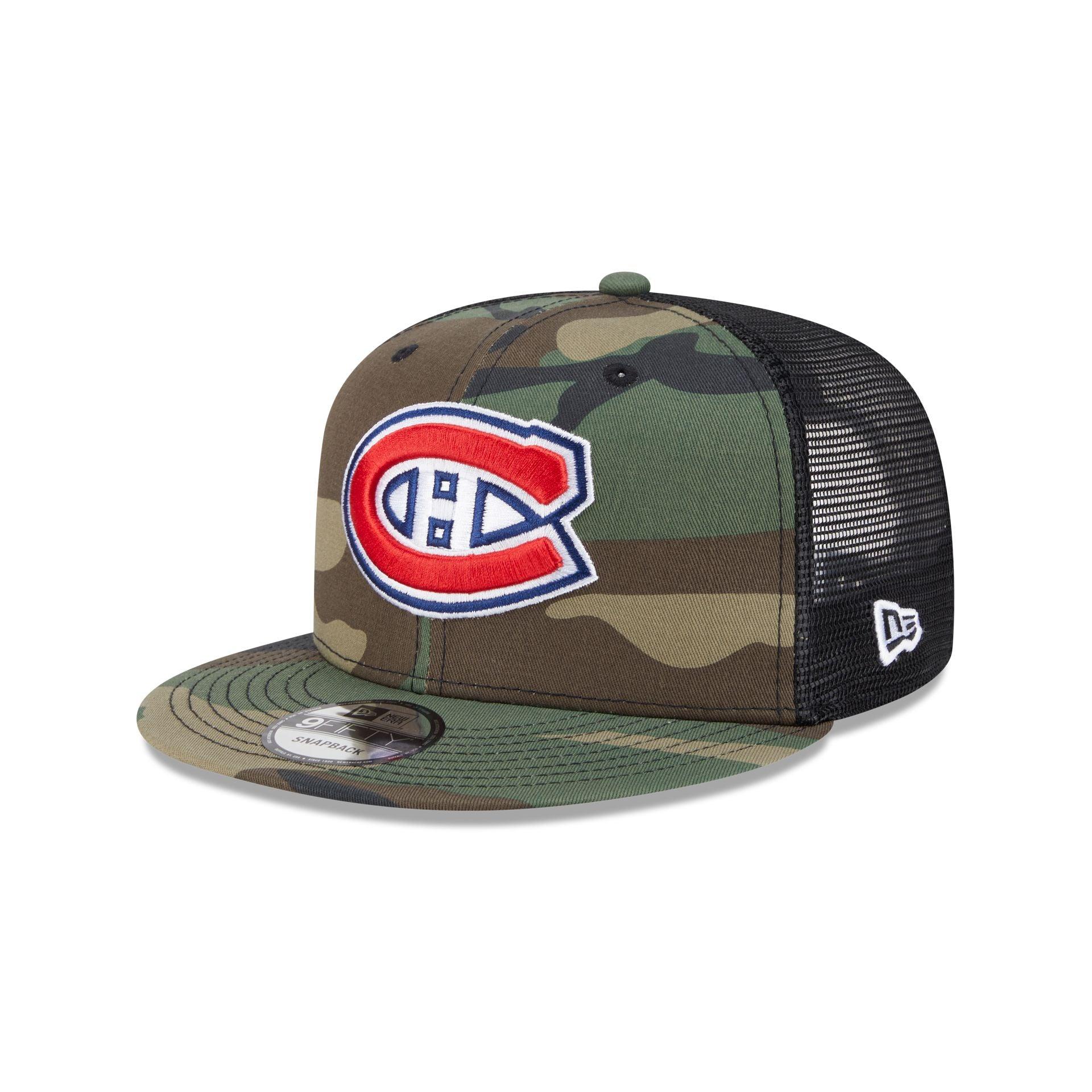 Montreal Canadiens Camo 9FIFTY Trucker Hat Male Product Image