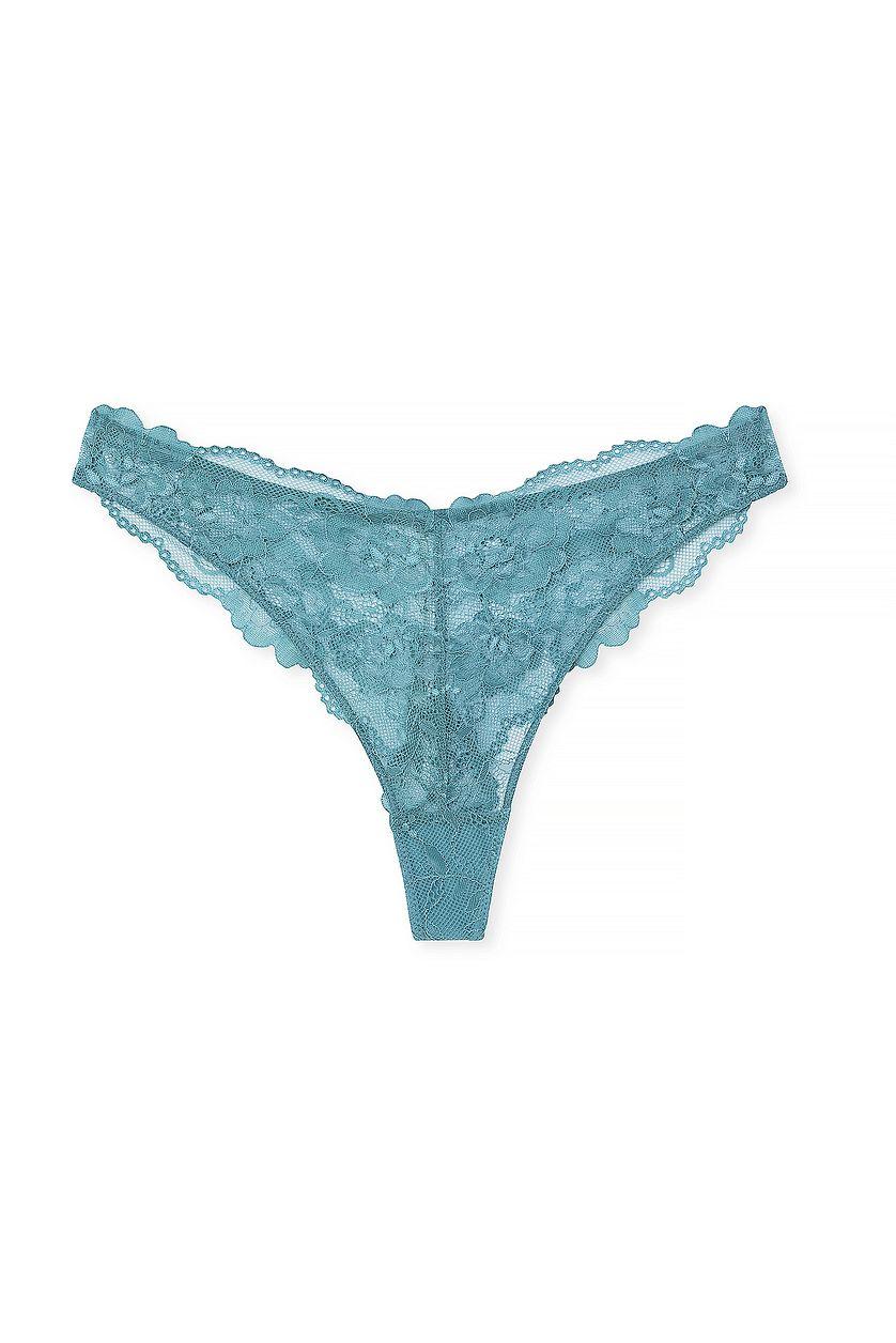 High Cut Lace Thong Product Image