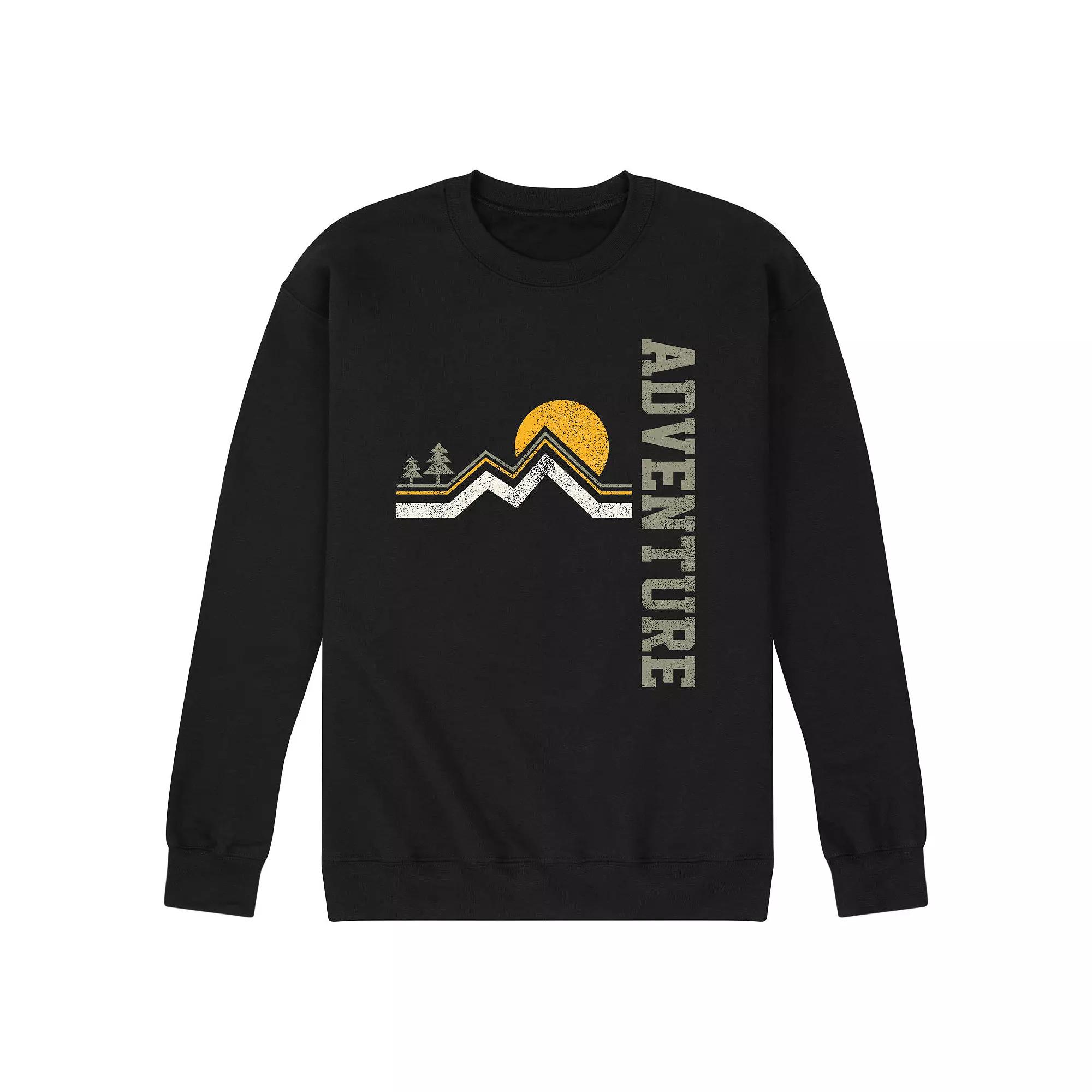 Men's Adventure Mountains Sweatshirt,  Product Image