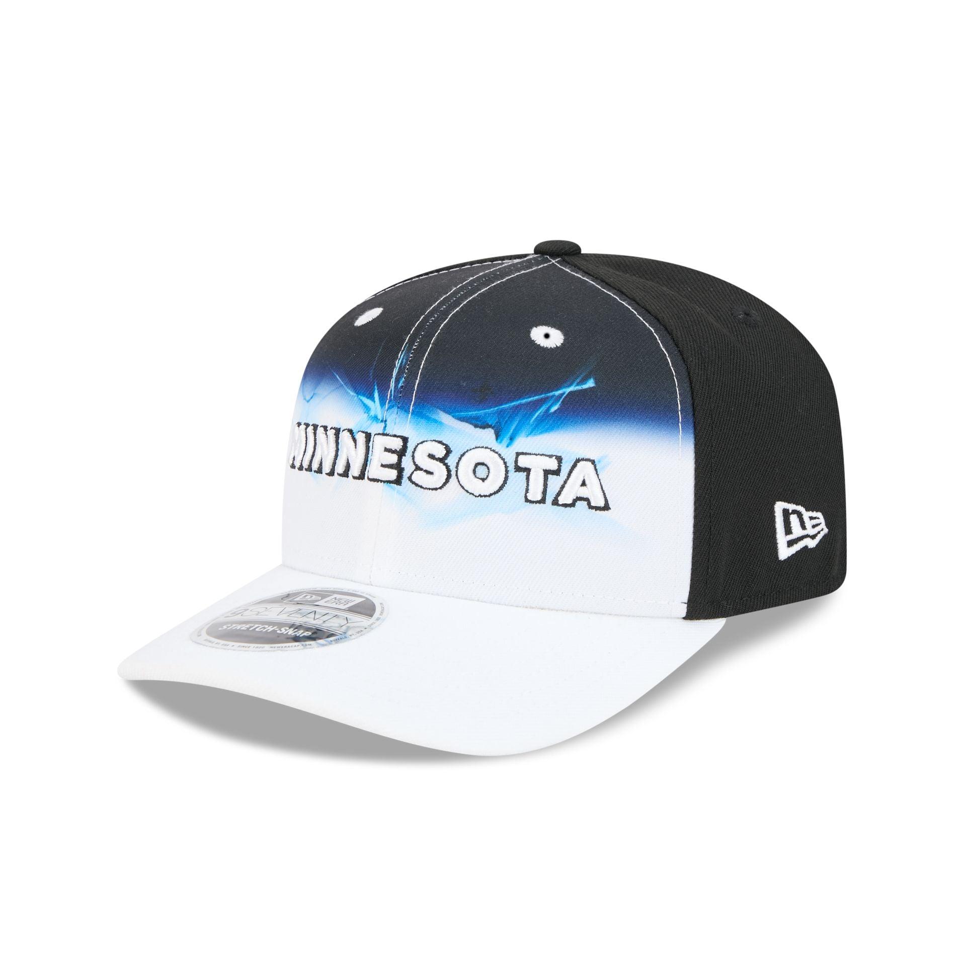 Minnesota Timberwolves 2024 City Edition 9SEVENTY Stretch-Snap Hat Male Product Image