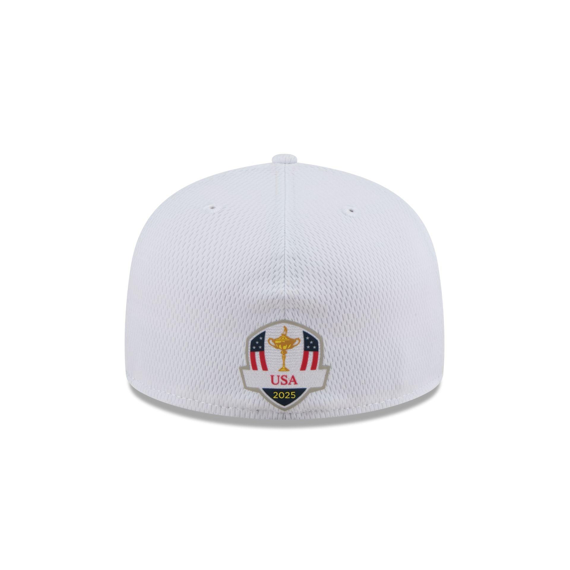 2025 Ryder Cup Team USA White 59FIFTY A-Frame Fitted Hat Male Product Image