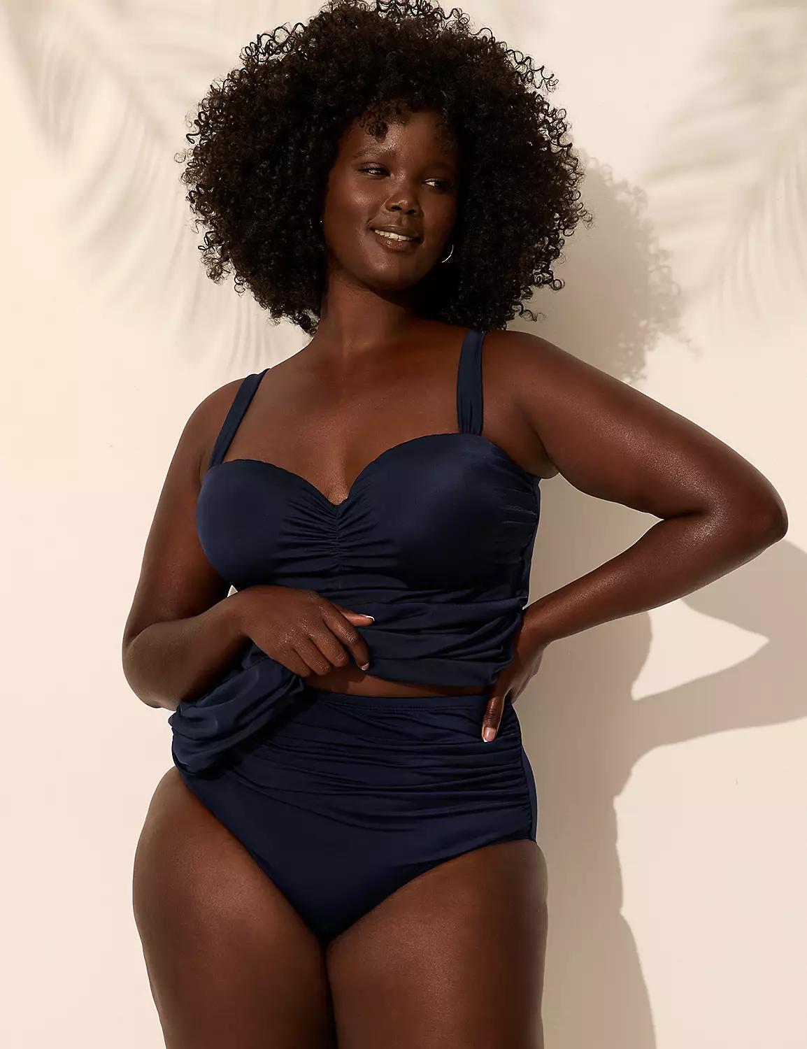 Ruched-Side Swim Brief Product Image