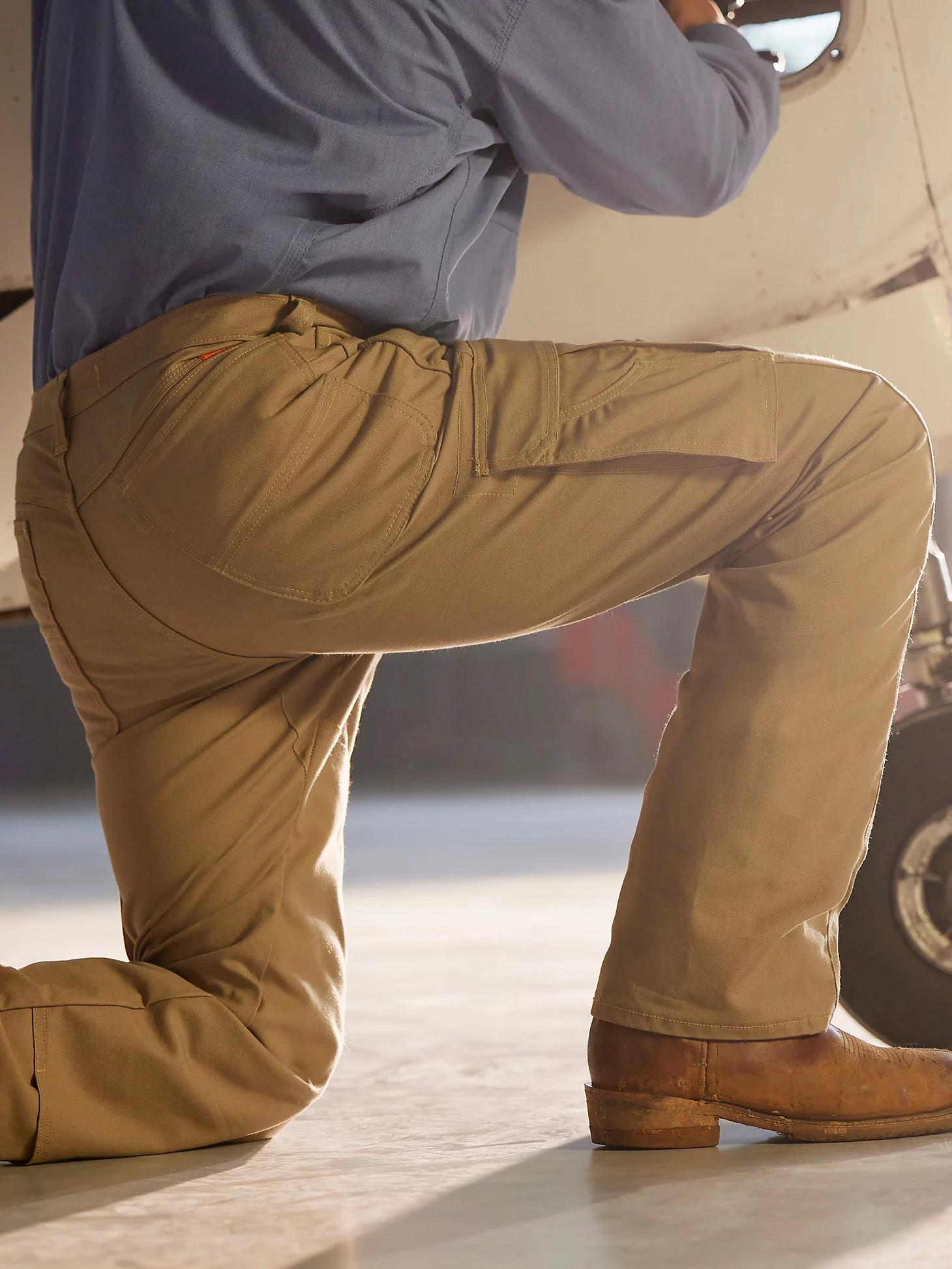 Wrangler® FR Flame-Resistant Ripstop Stretch Relaxed Ranger Pant | Men's PANTS | Wrangler® Product Image