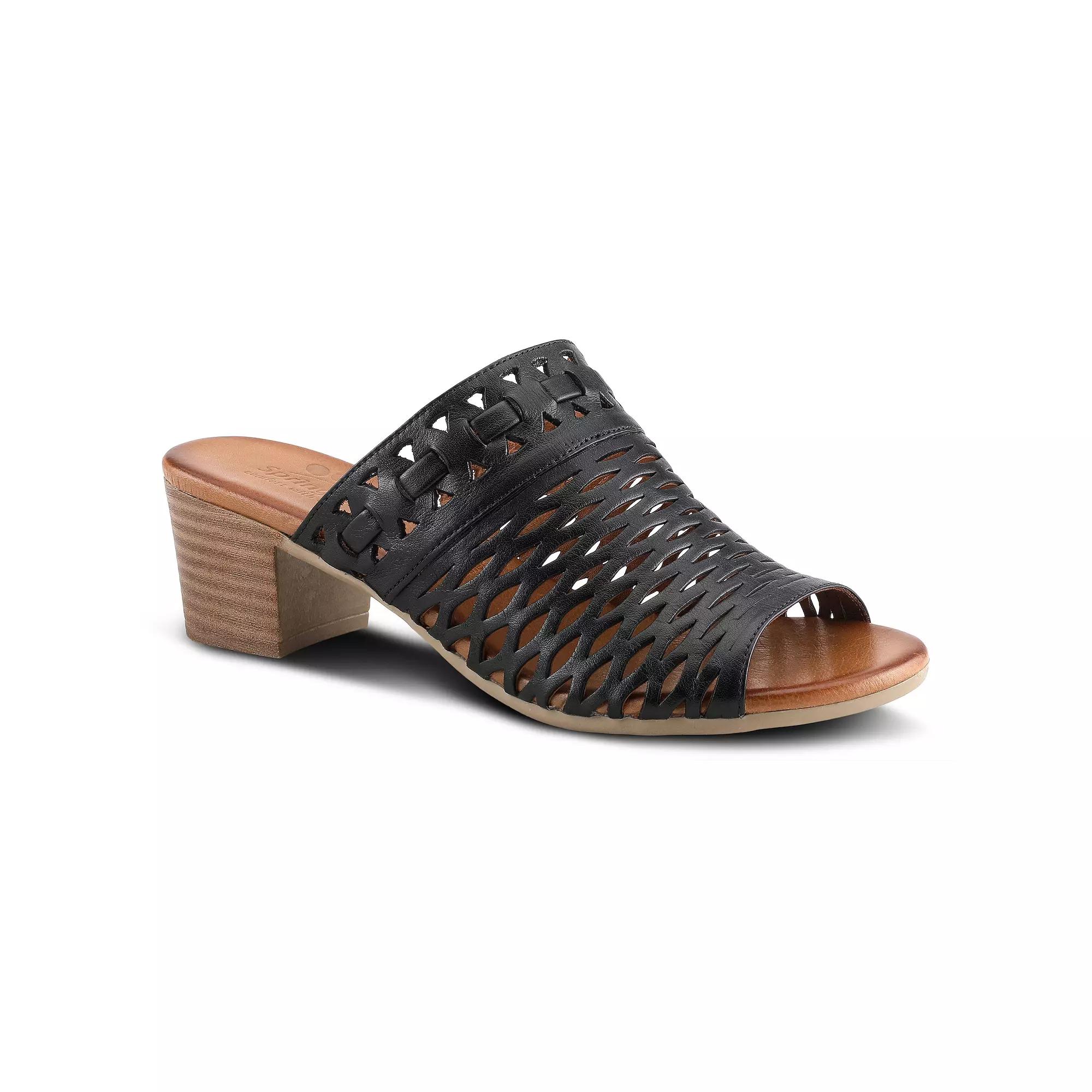 Spring Step Anika Women's Leather Slide Sandals,  Product Image