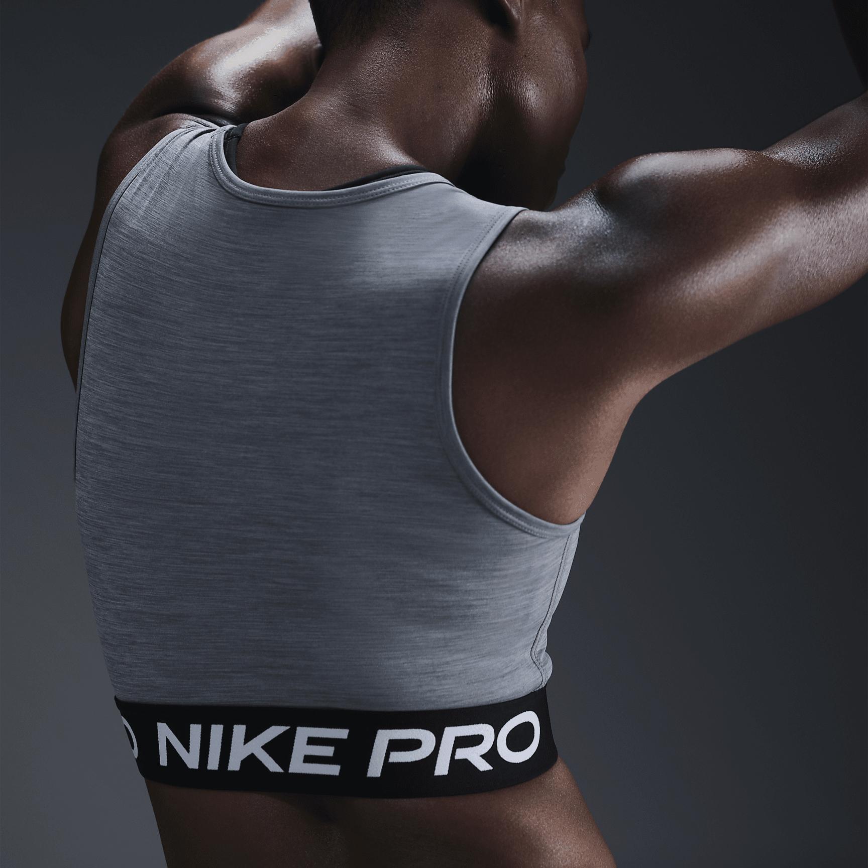 Womens Nike Pro Dri-FIT Cropped Tank Top | FZ3615-084 Product Image