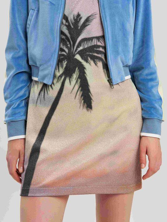 SUNRISE PALM LUREX DRESS MULTICOLOR - BL Product Image