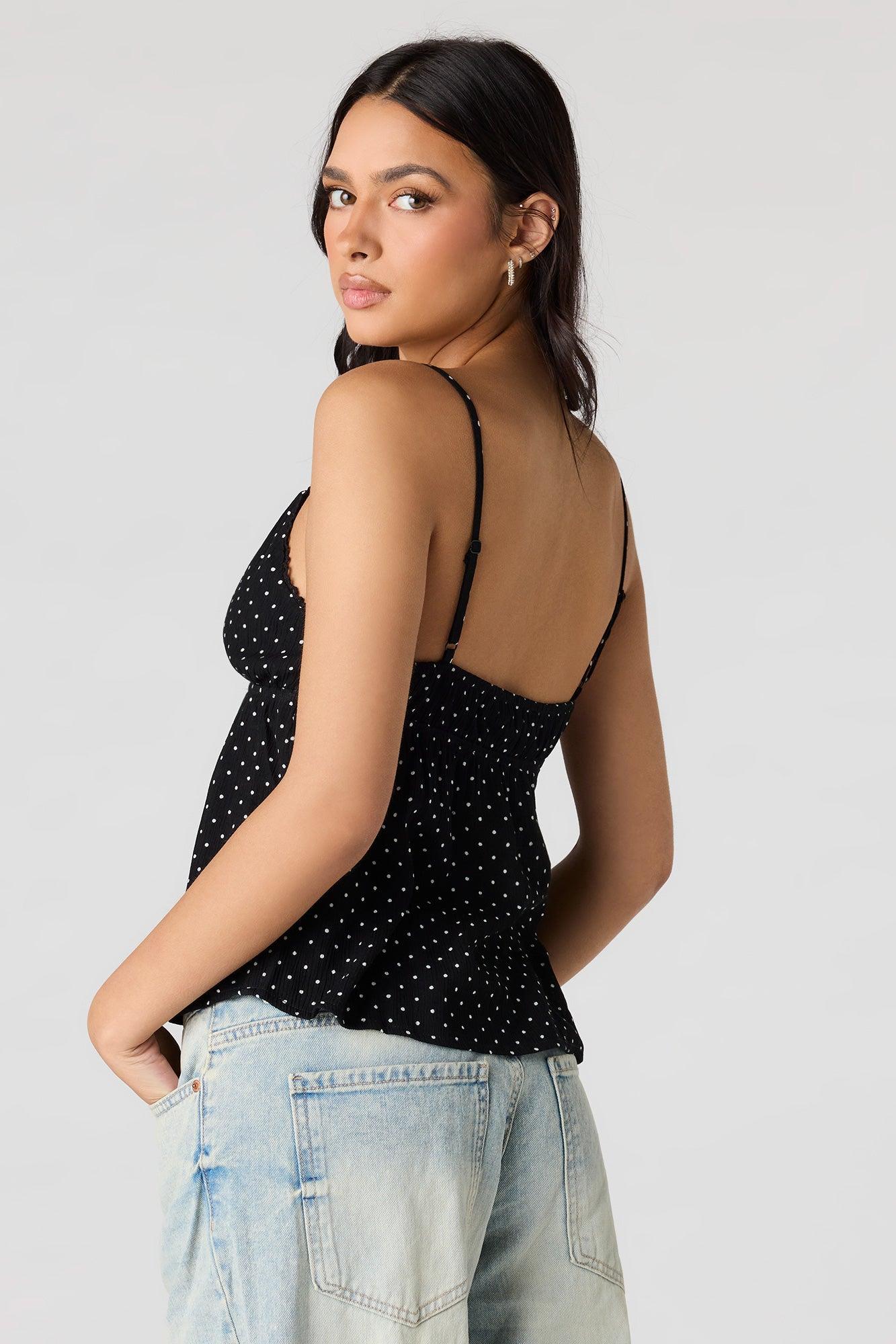 Printed Babydoll Tank Female Product Image