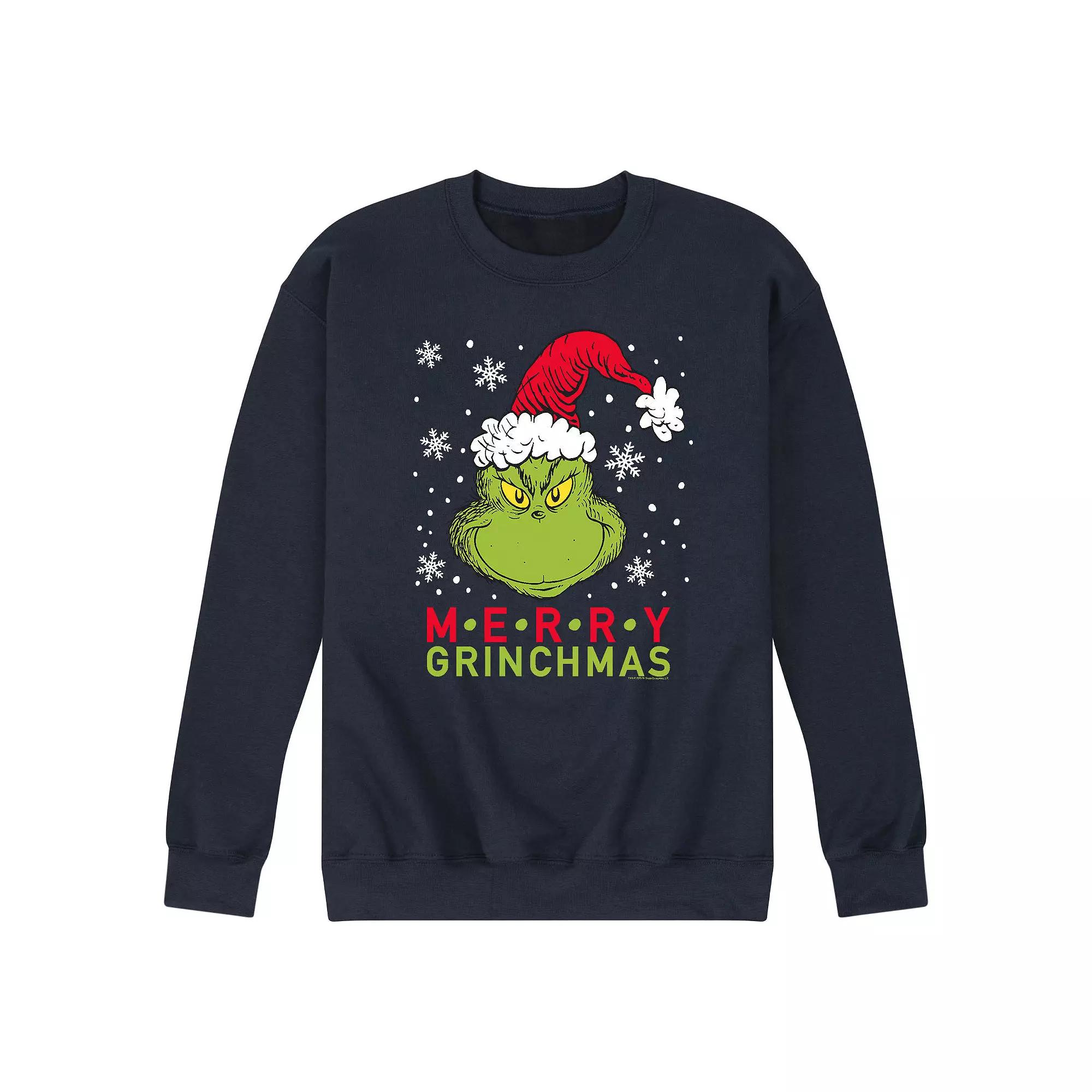 Men's Dr. Seuss The Grinch Grinchmas Sweatshirt,  Product Image