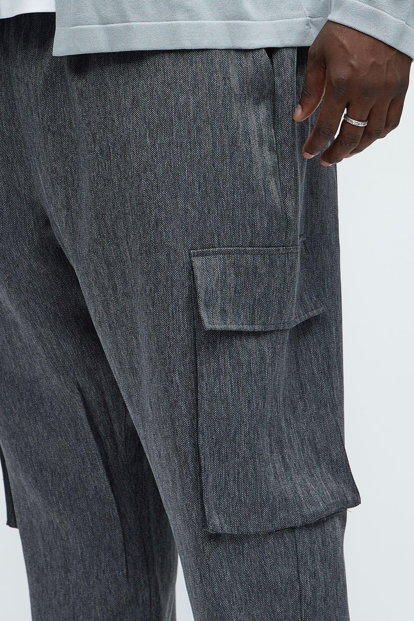 Double Time Cargo Straight Pants - Grey/combo Product Image