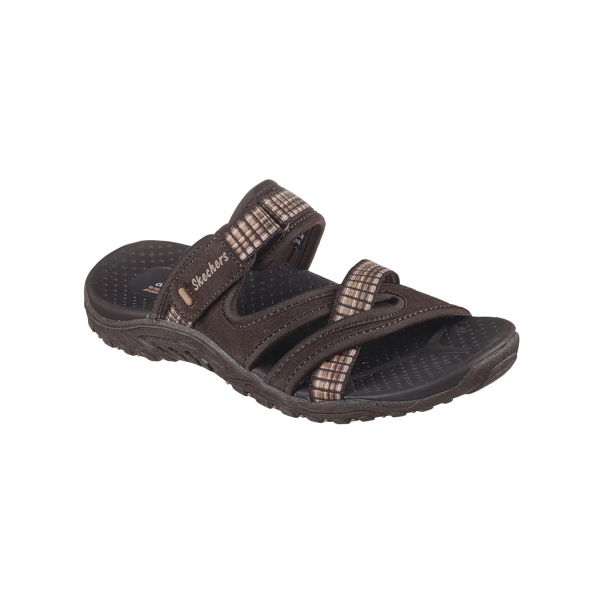 Skechers Reggae Color-Full Womens Trail Sandals Brown Product Image