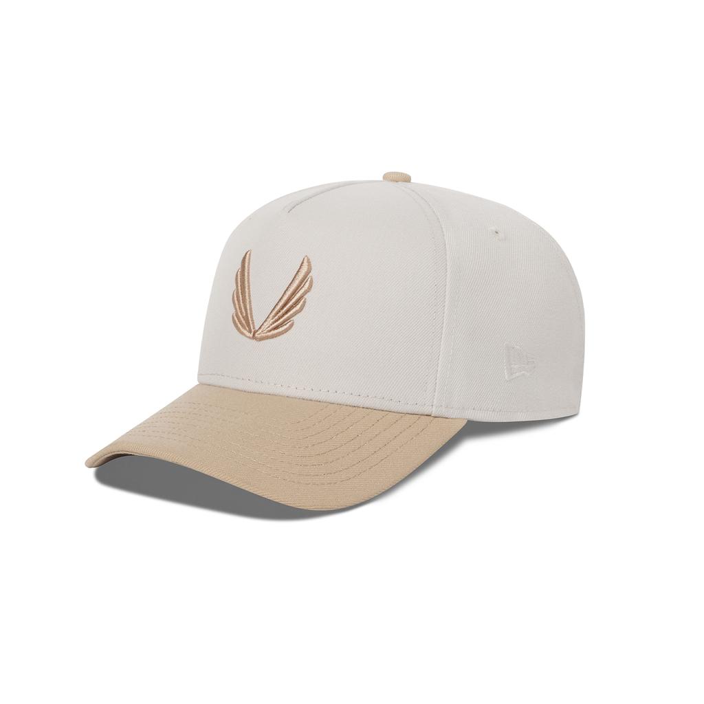 New Era® 9Forty® A-Frame Hat - Stone/Beige Two Tone Product Image