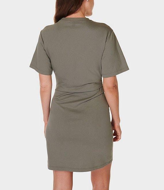 Sweaty Betty Ruched Knit Tee Dress Product Image