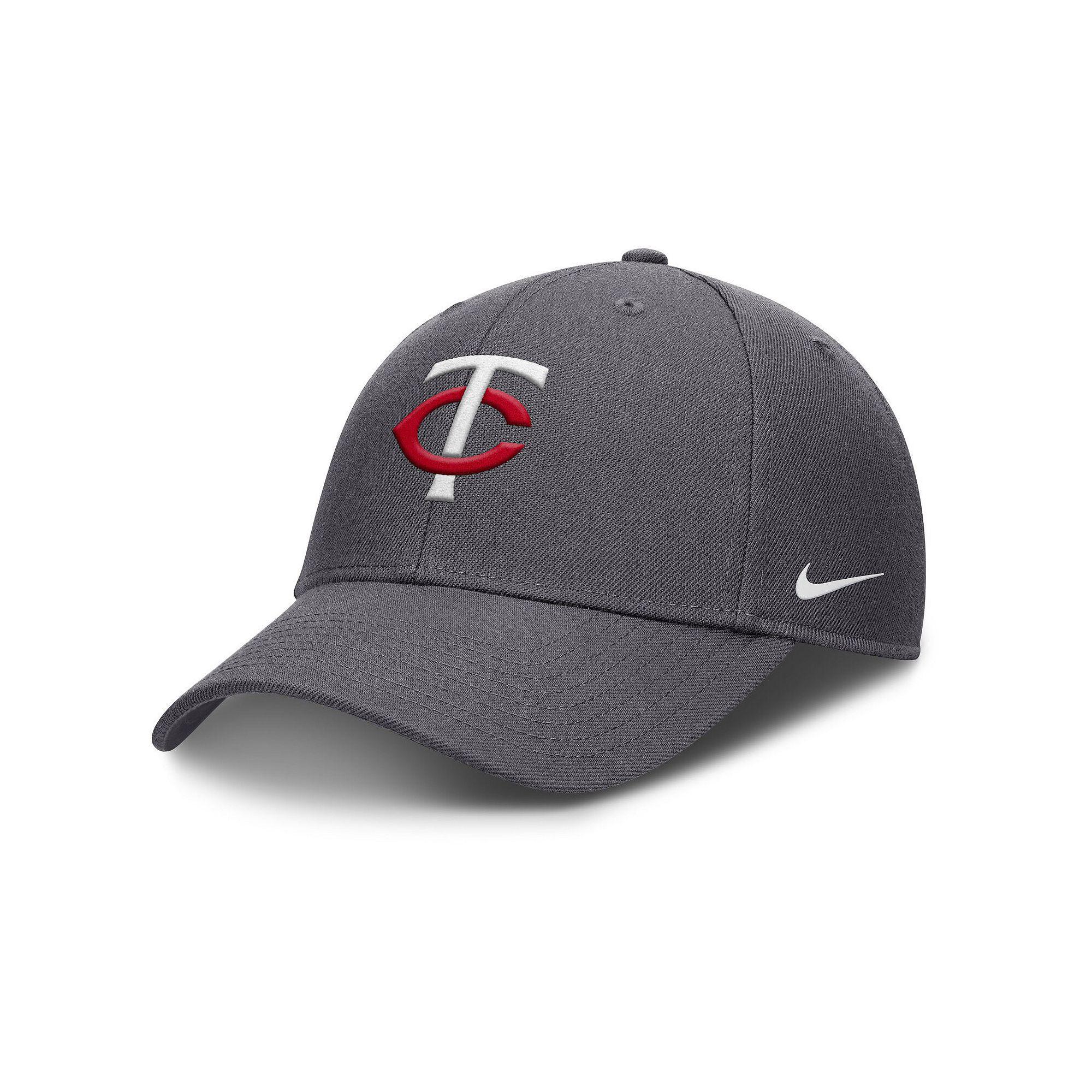 Men's Nike Gray Los Angeles Angels Club Performance Adjustable Hat,  Product Image