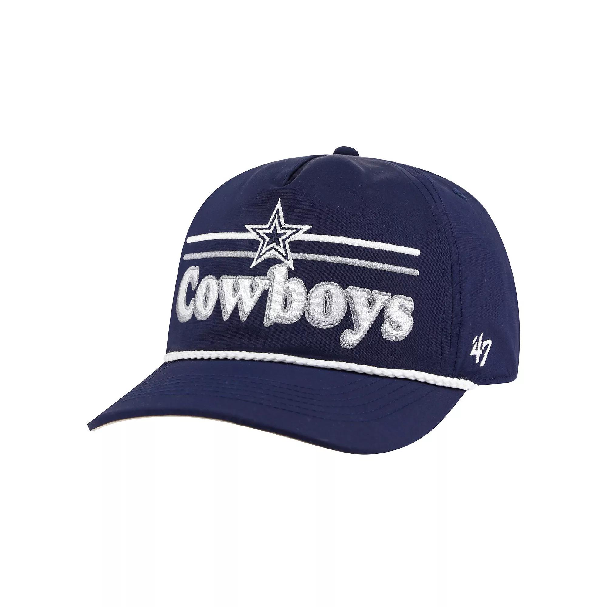 Men's '47 Navy Dallas Cowboys Campscape Rope Hitch Adjustable Hat, Blue Product Image