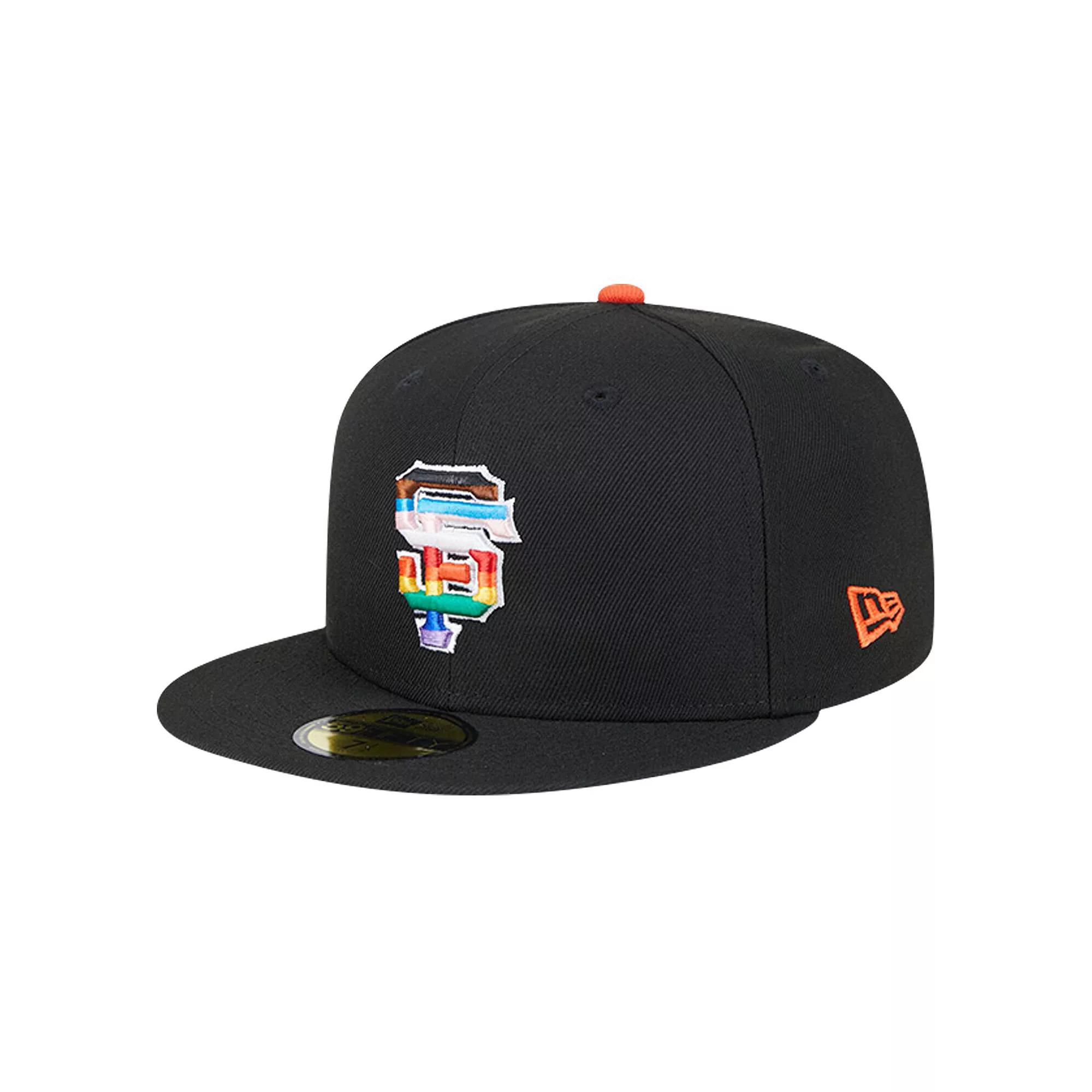 Men's New Era Black San Francisco Giants 2024 Pride On Field 59FIFTY Fitted Hat,  Product Image