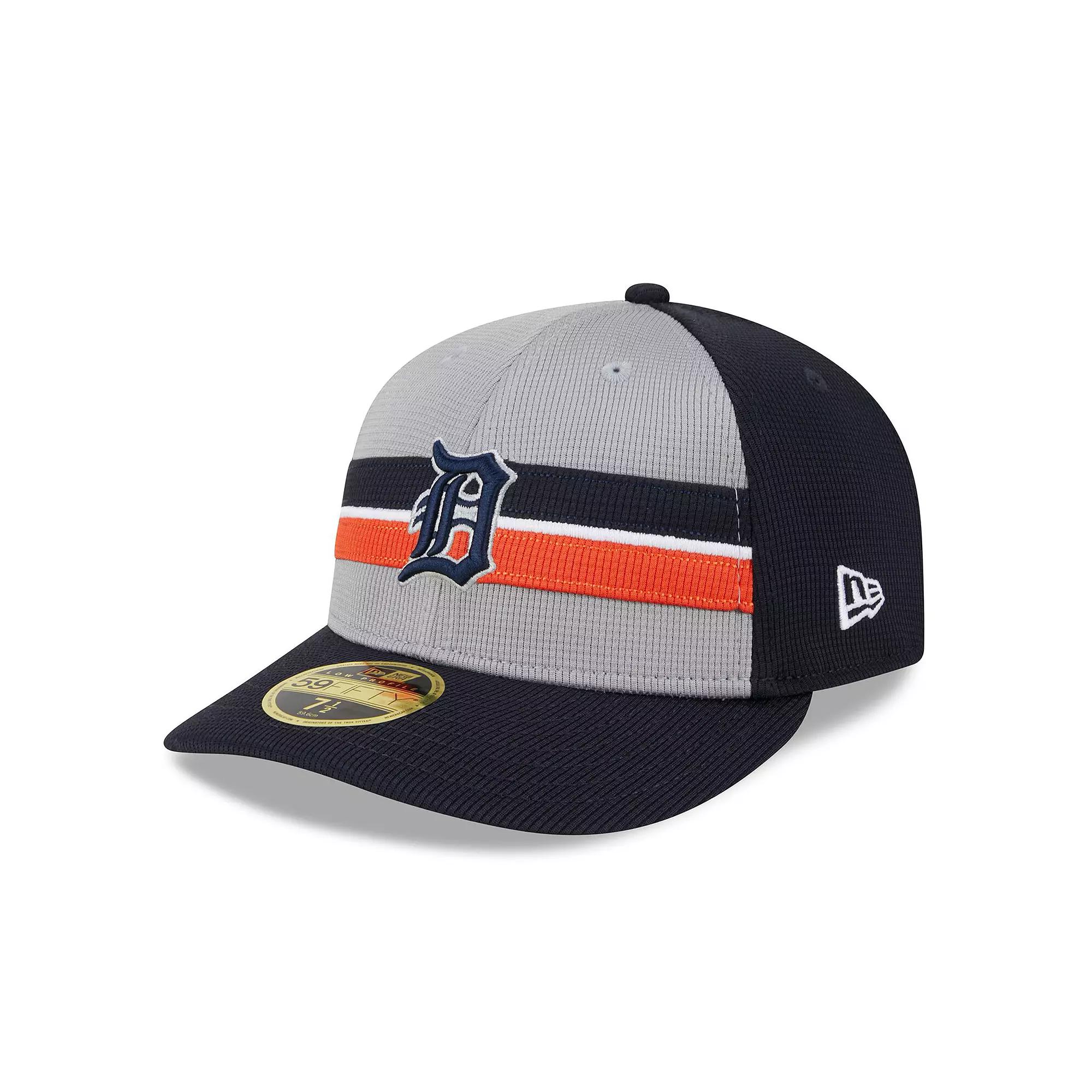 Men's New Era Gray Detroit Tigers 2024 Batting Practice Low Profile 59FIFTY Fitted Hat,  Product Image