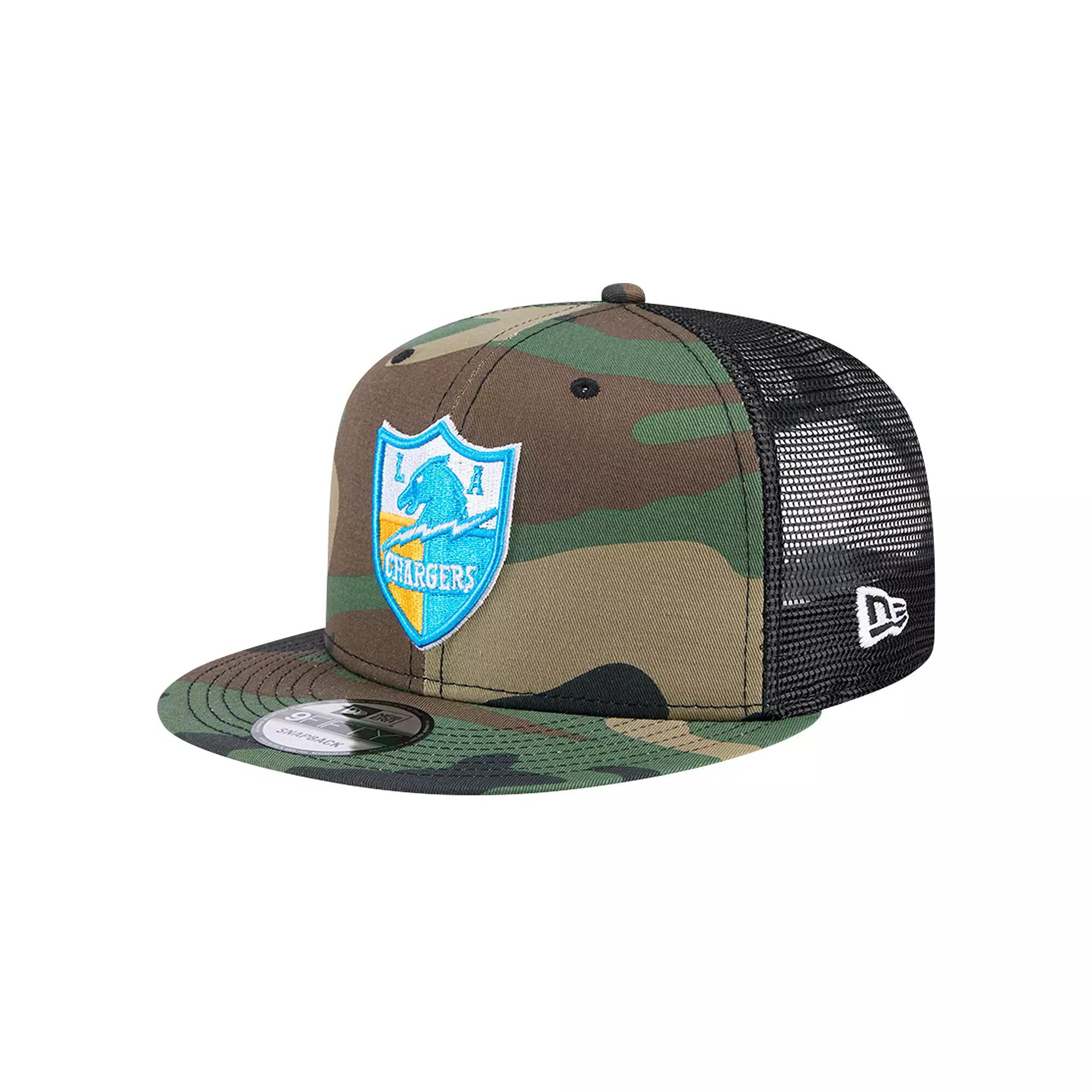Men's New Era Camo Los Angeles Chargers, Green Product Image