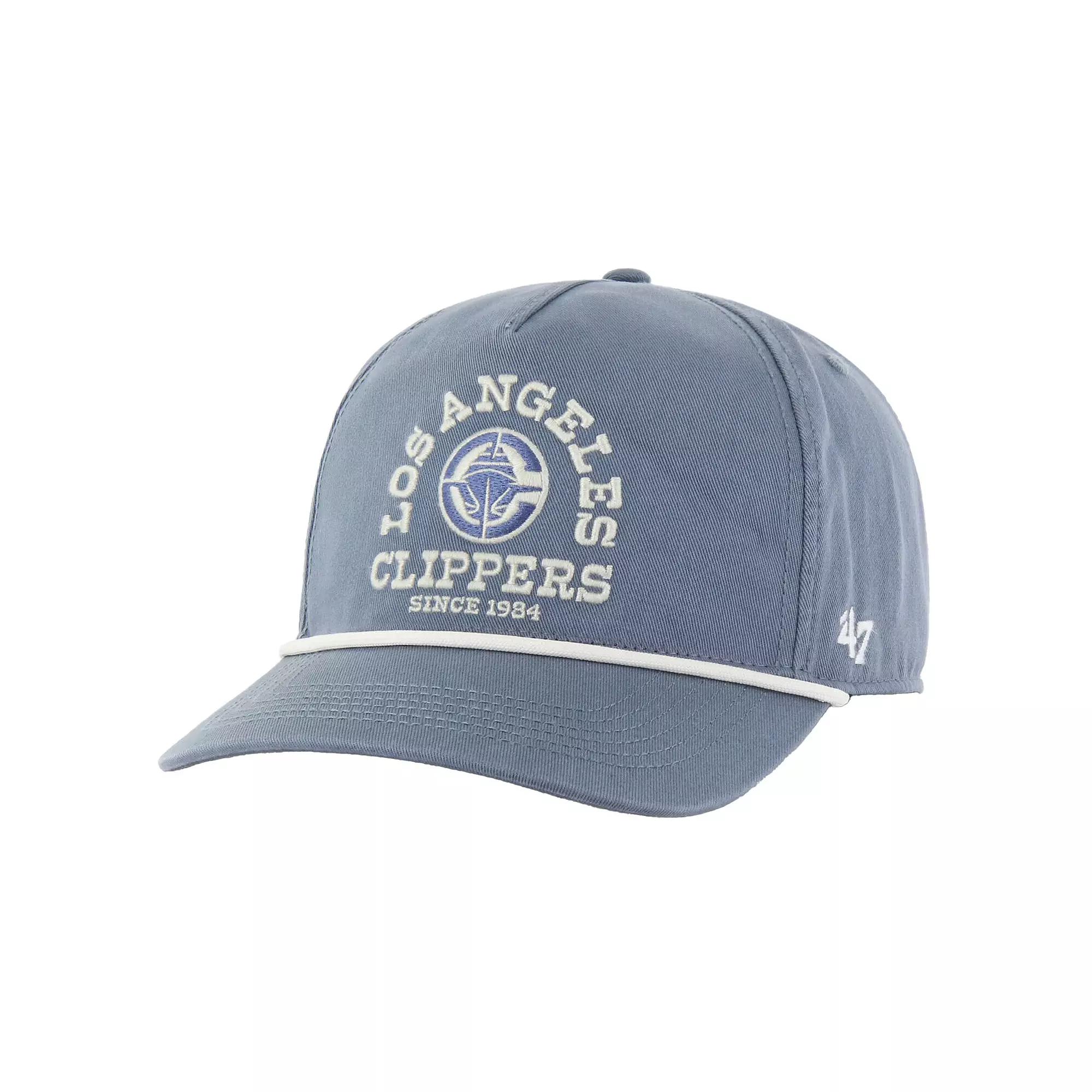 Men's '47 Blue LA Clippers Canyon Ranchero Hitch Adjustable Hat Product Image