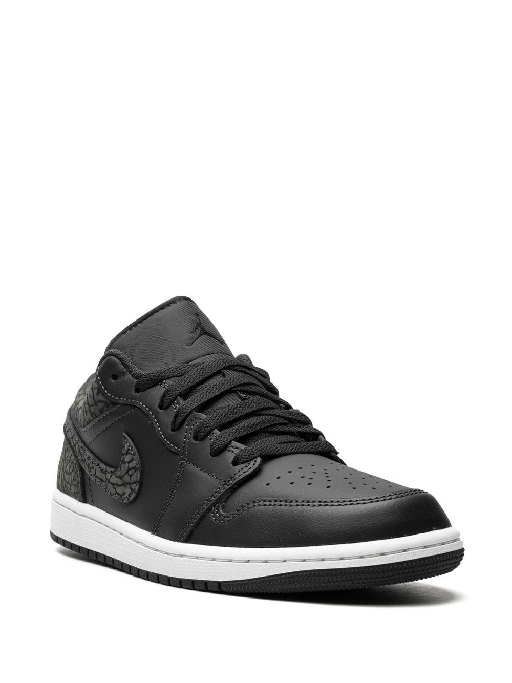 Air Jordan 1 Low "Black Elephant" sneakers Product Image