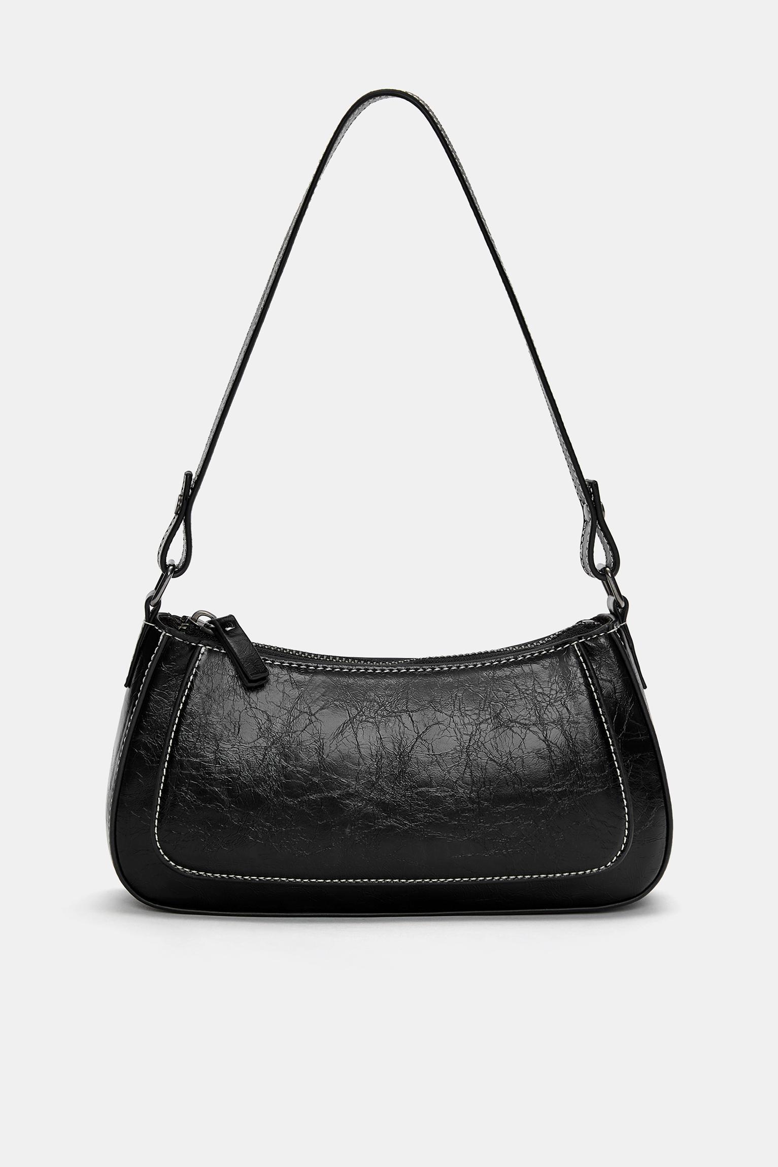 Shoulder bag with seams Product Image