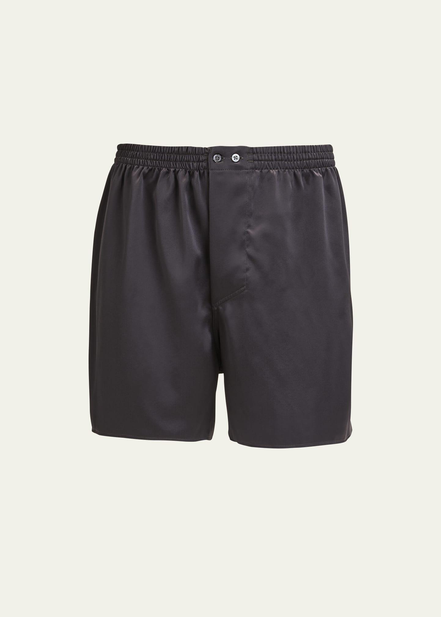 Mens Silk Boxer Shorts Product Image