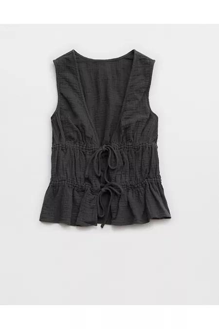 Aerie Tie Front Tank Top Women's Product Image