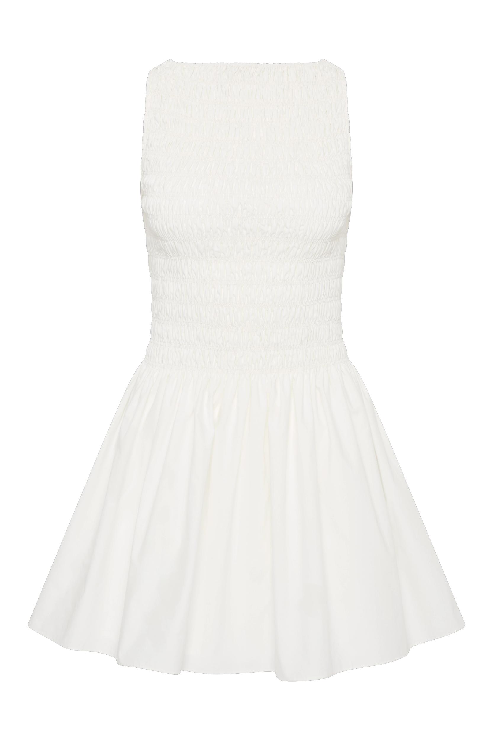 Noa Mini Dress White - Final Sale Product Image