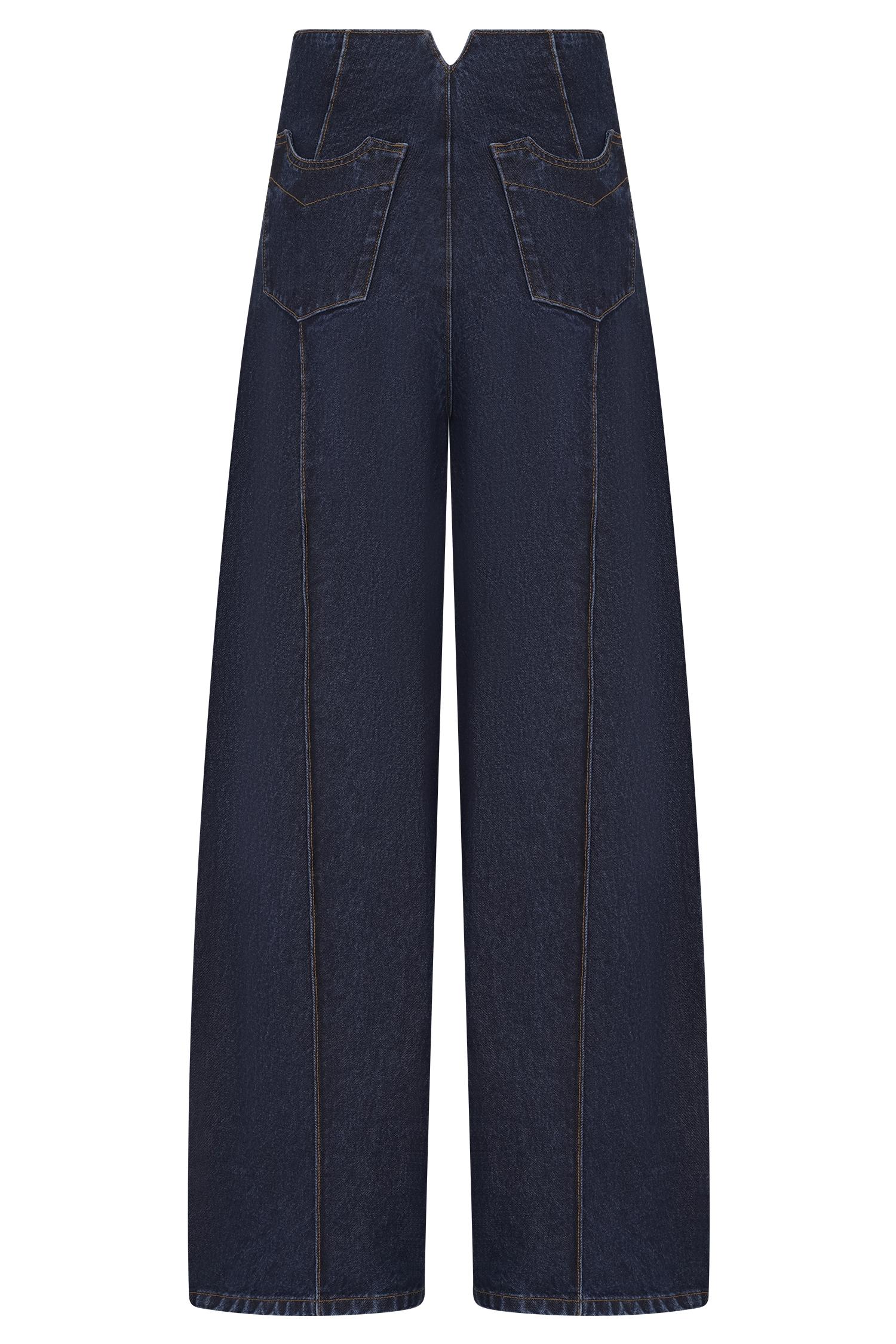 Beatrix High Rise Denim Jeans -  Indigo Blue Female Product Image