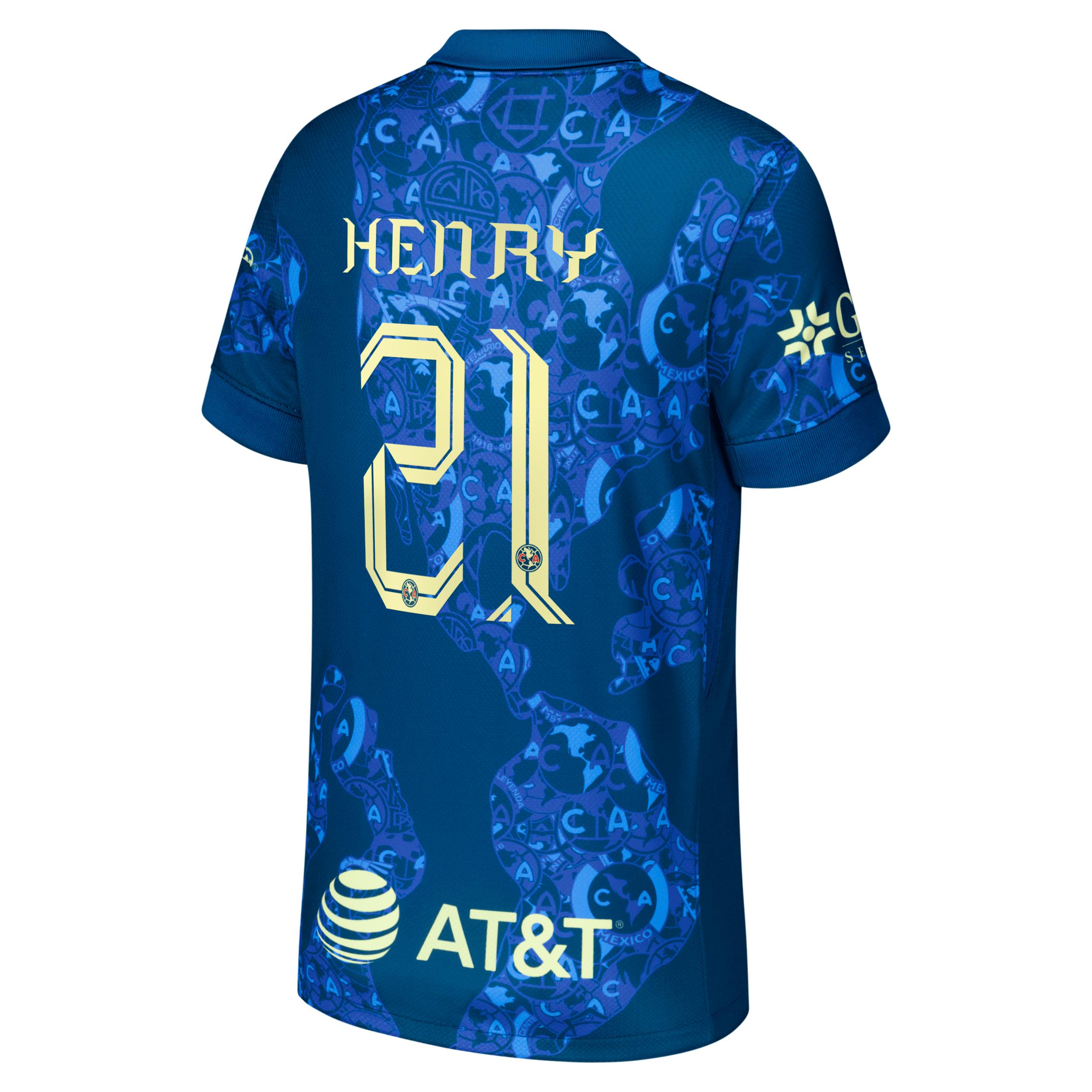 Henry MartÃ­n Club America 2024/25 Stadium Away Nike Men's Dri-FIT Soccer Jersey Product Image