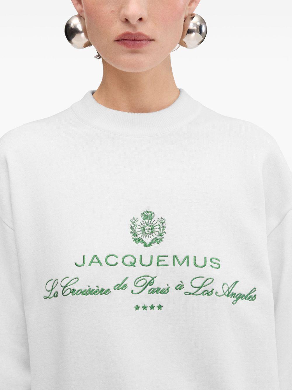 logo-embroidered sweatshirt Product Image