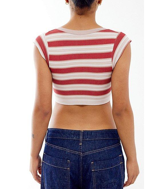 BDG Urban Outfitters Short Sleeve Striped Top Product Image