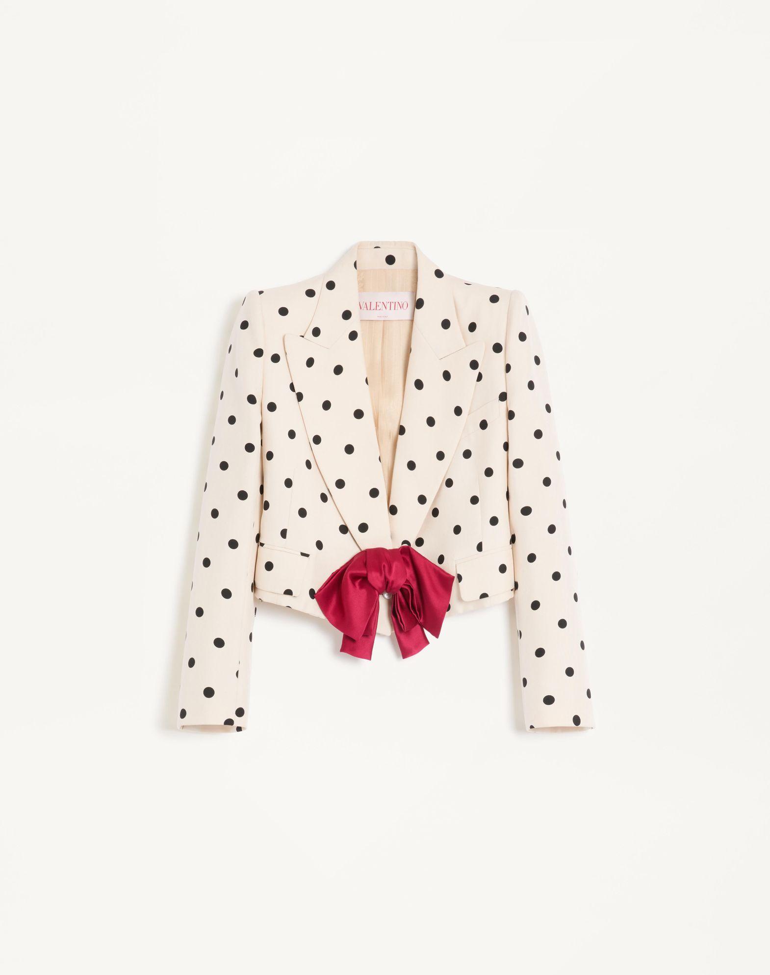 Shantung Jacket With Plusdepois Print  Product Image