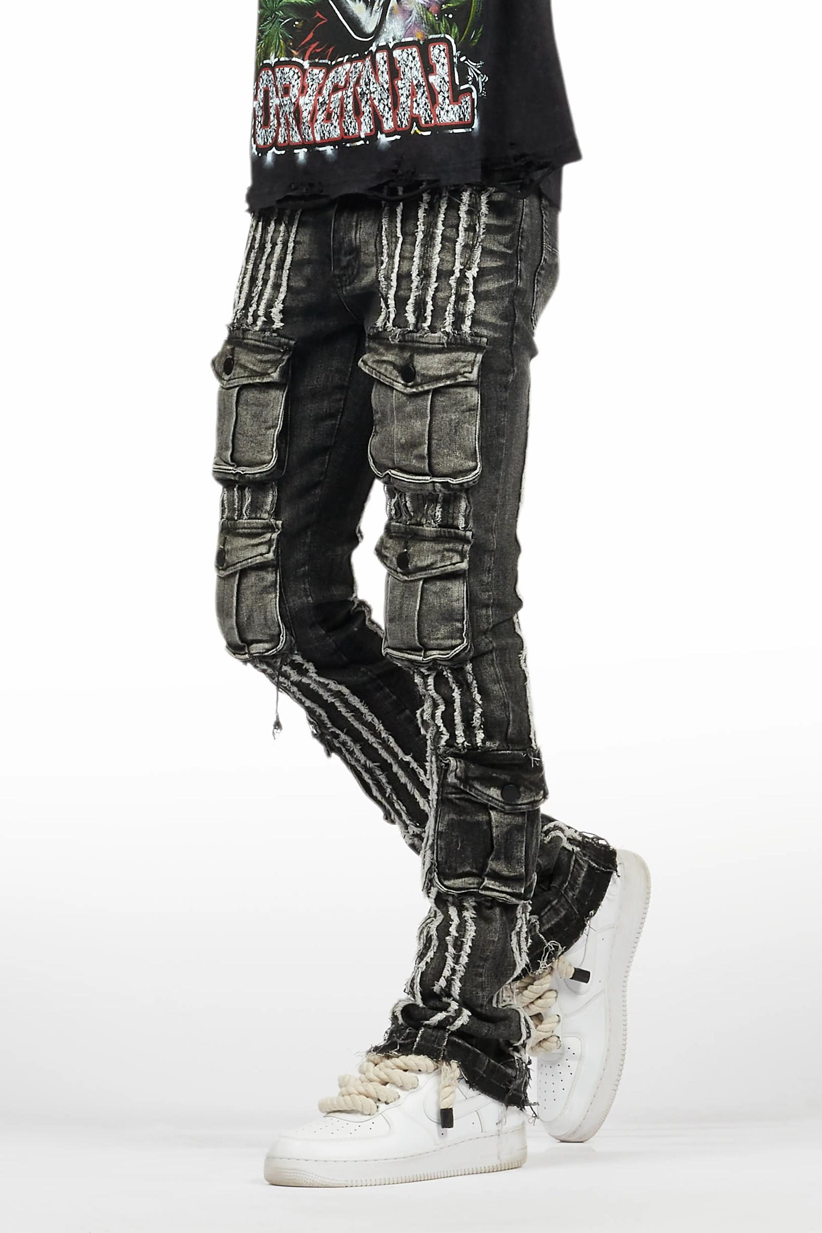 Hyzon Black Oversized Graphic T-Shirt Male Product Image