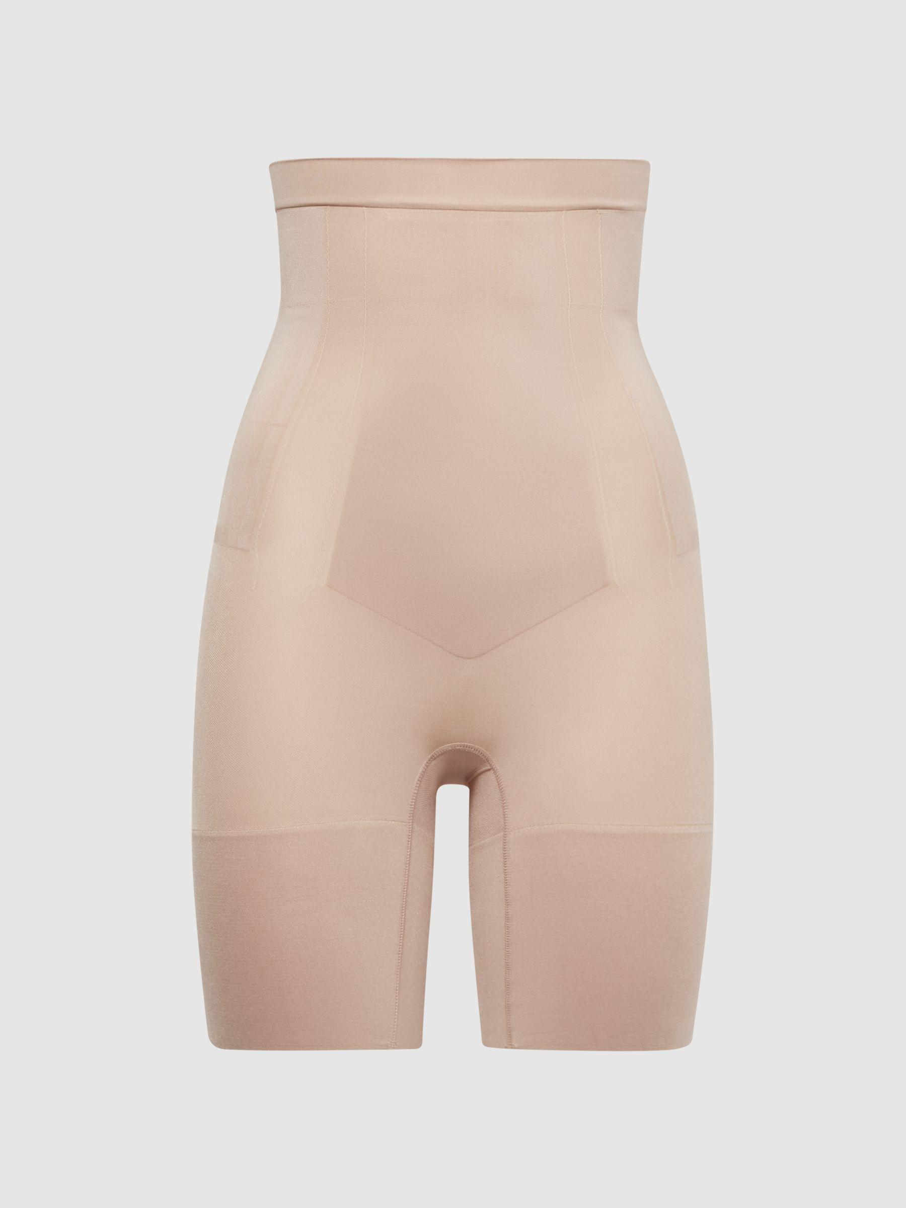 Spanx Shapewear Super Firming High Rise Mid-Thigh Shorts in Nude Product Image