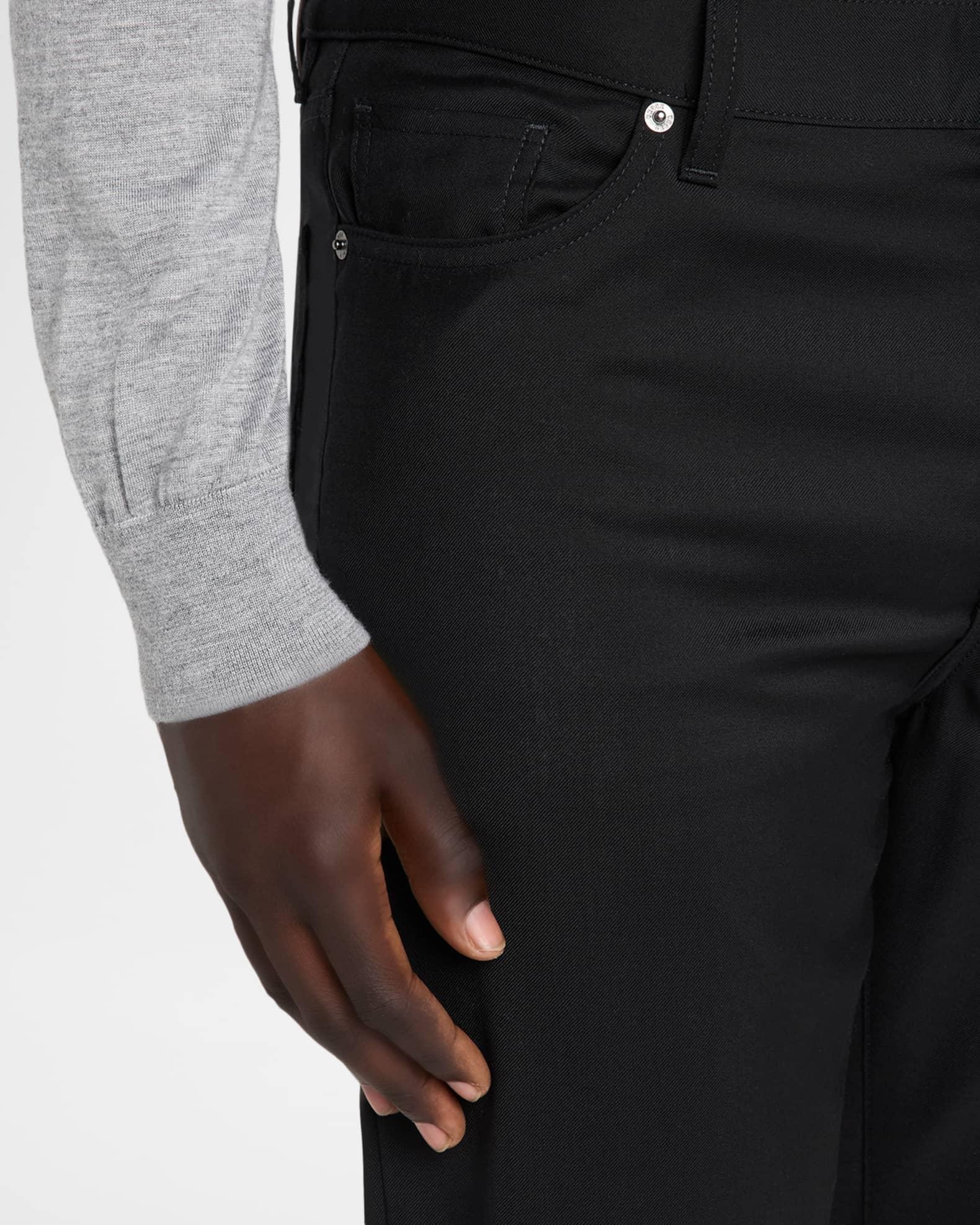 Men's Wool Slim Fit Five-Pocket Pants Product Image