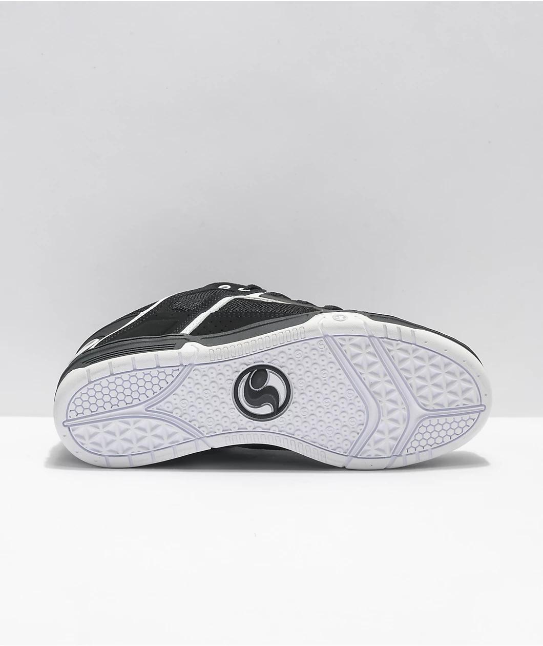 DVS Comanche Black & White Skate Shoes Product Image