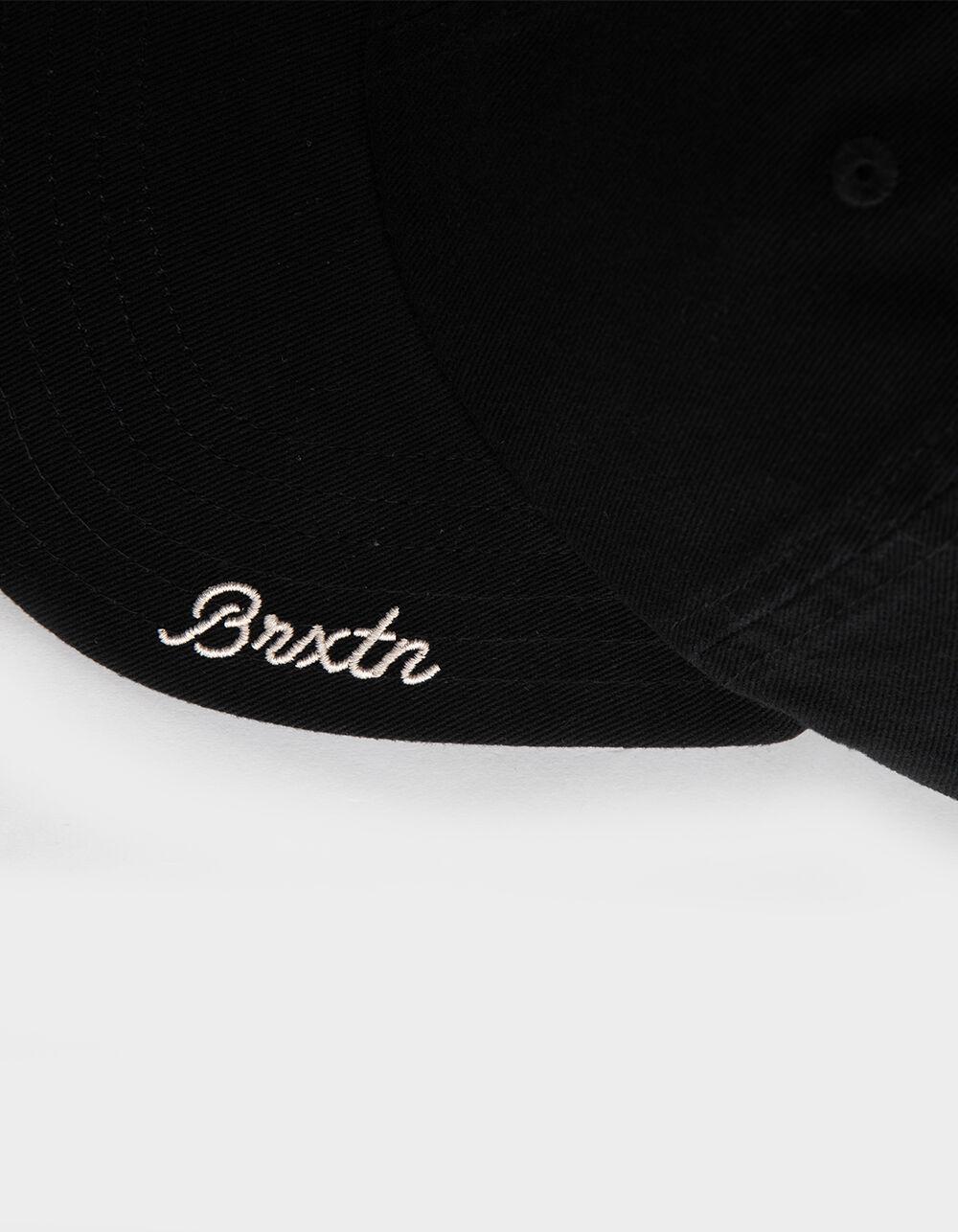 BRIXTON Script LP Womens Strapback Hat - BLACK Product Image
