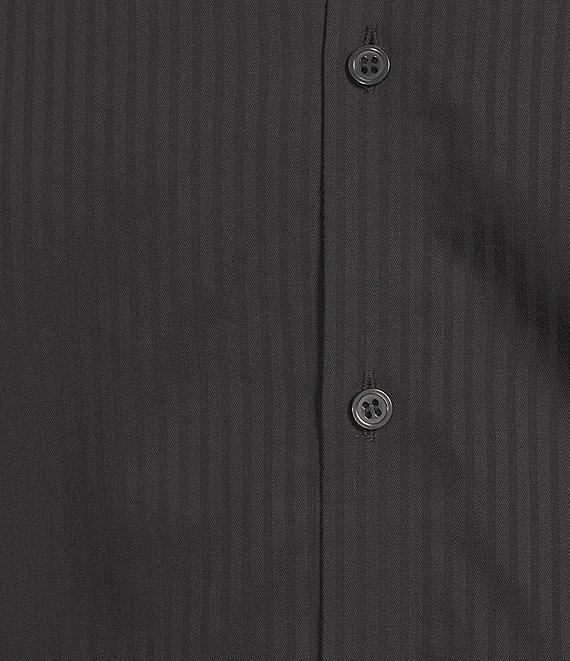 Murano The Murano Show Collection Slim Fit Stripe Sateen Long Sleeve Woven Shirt Product Image