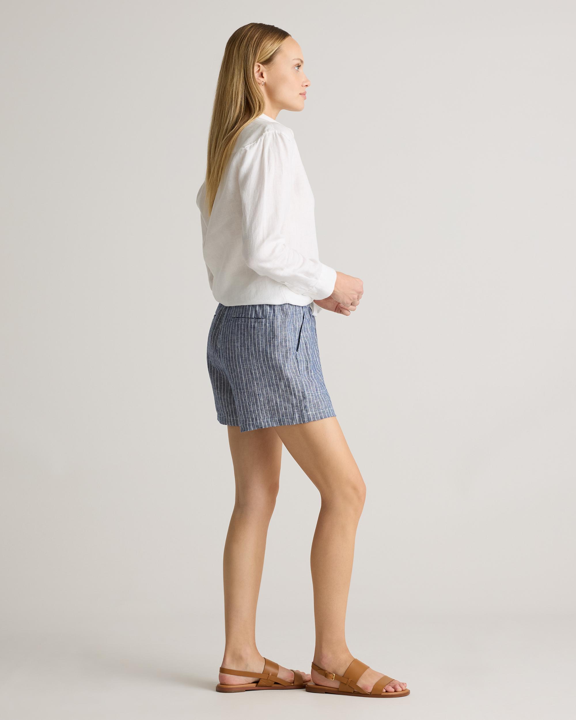 Quince | Women's 100% European Linen Shorts Size XL Product Image