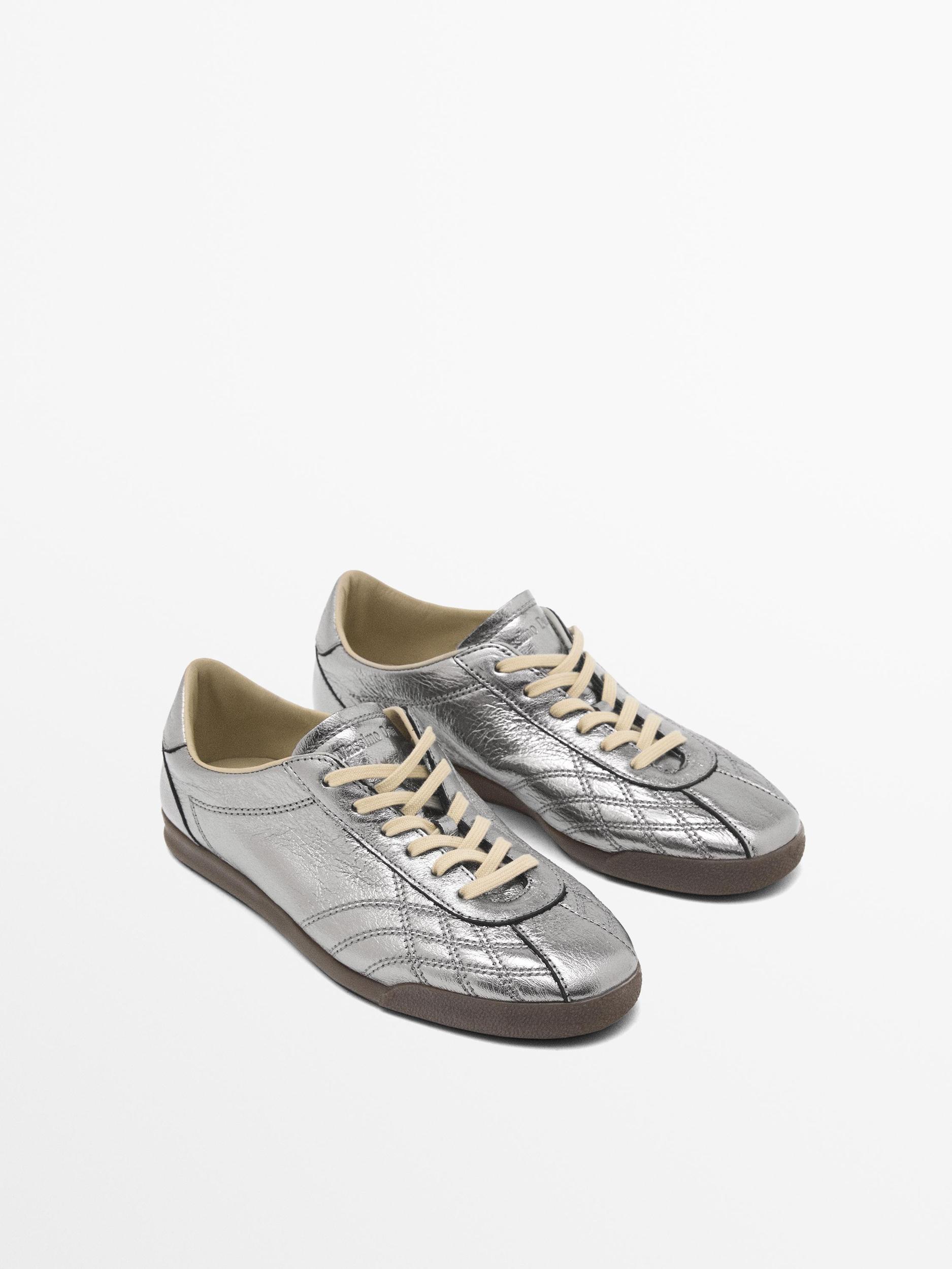 Metallic trainers Product Image