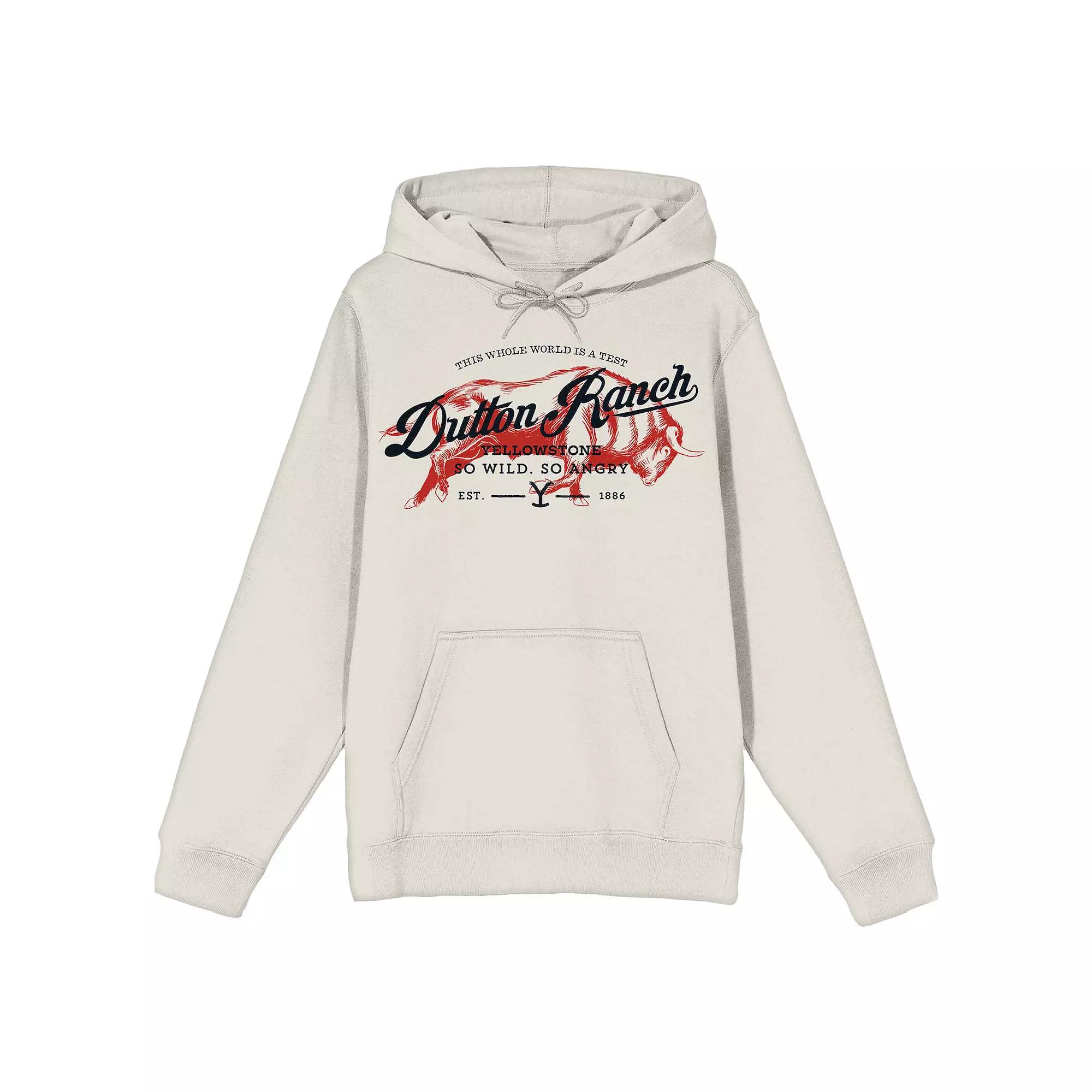 Men's Yellowstone Dutton Ranch Art Hoodie,  Product Image