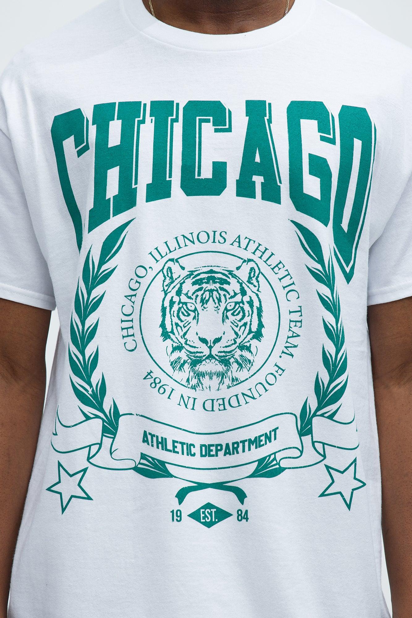 Chicago Athletics Dept. Short Sleeve Tee - White Product Image